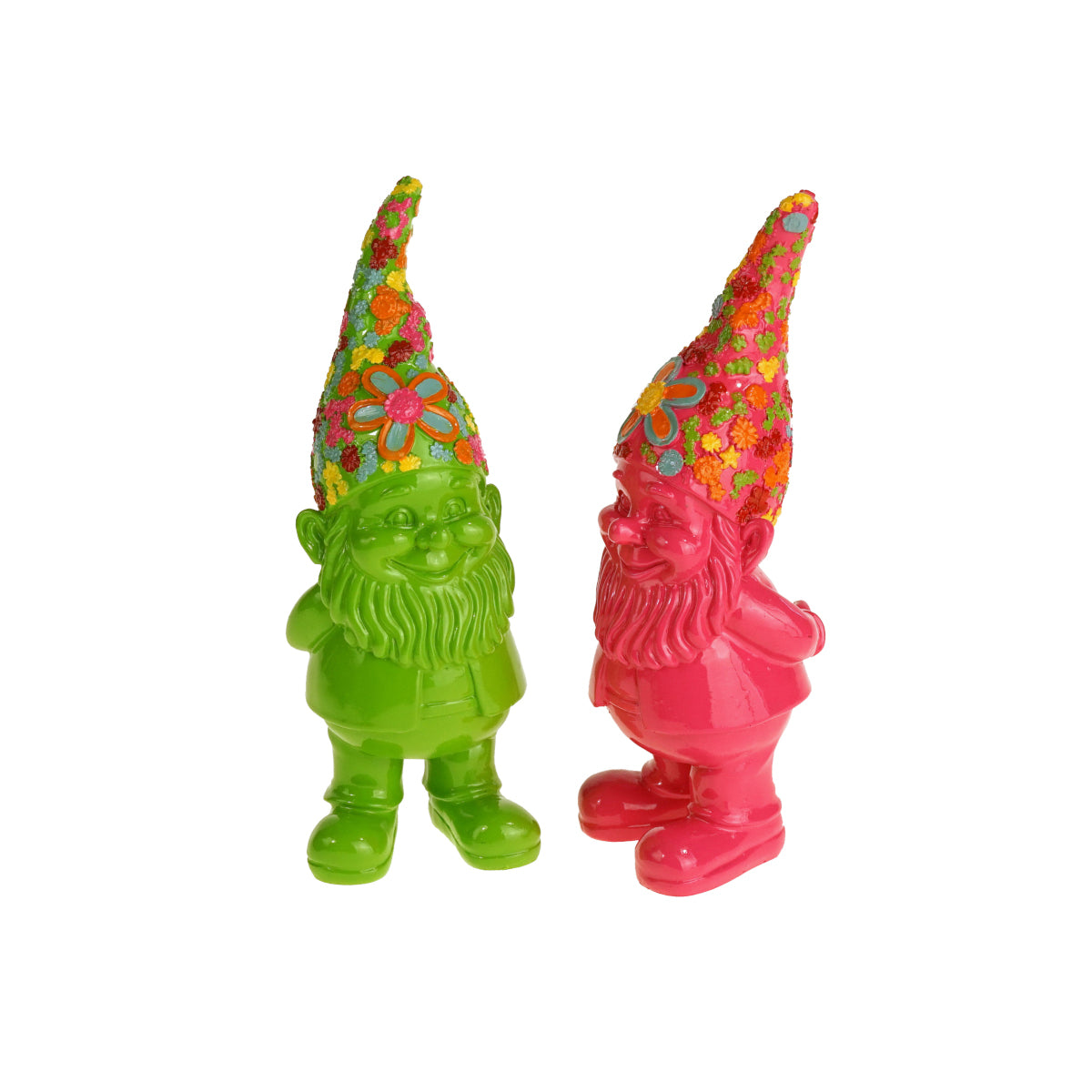 Werner Voß Zwerg Flower Power grün/pink sortiert 20,5cm (1Stück)