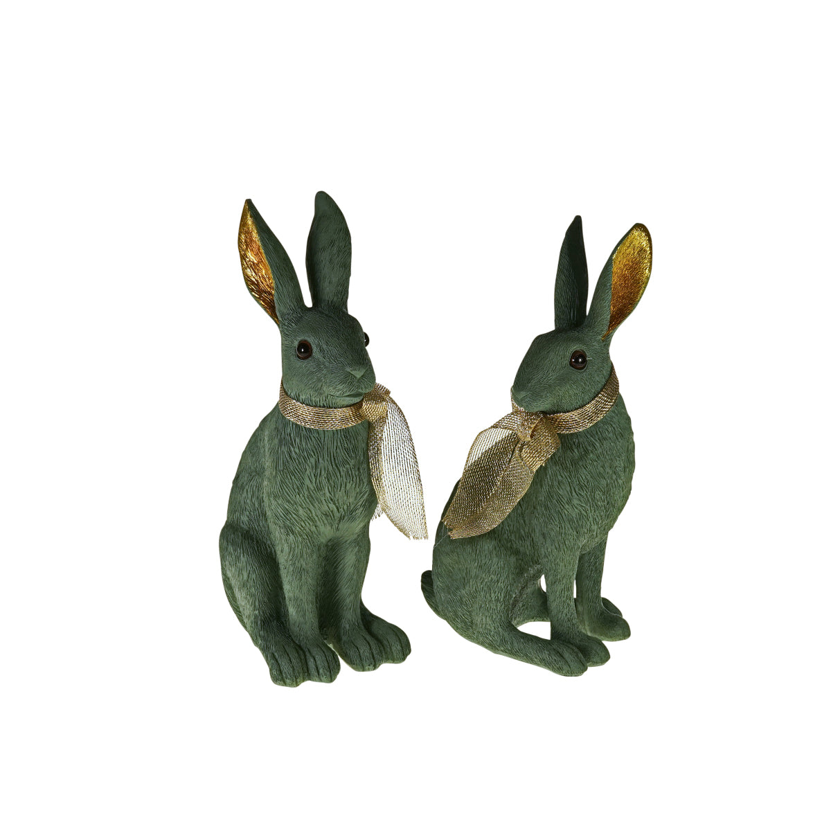 Werner Voß Hase mit Glitzerschleife blau sortiert 26,5cm (1 Stück)