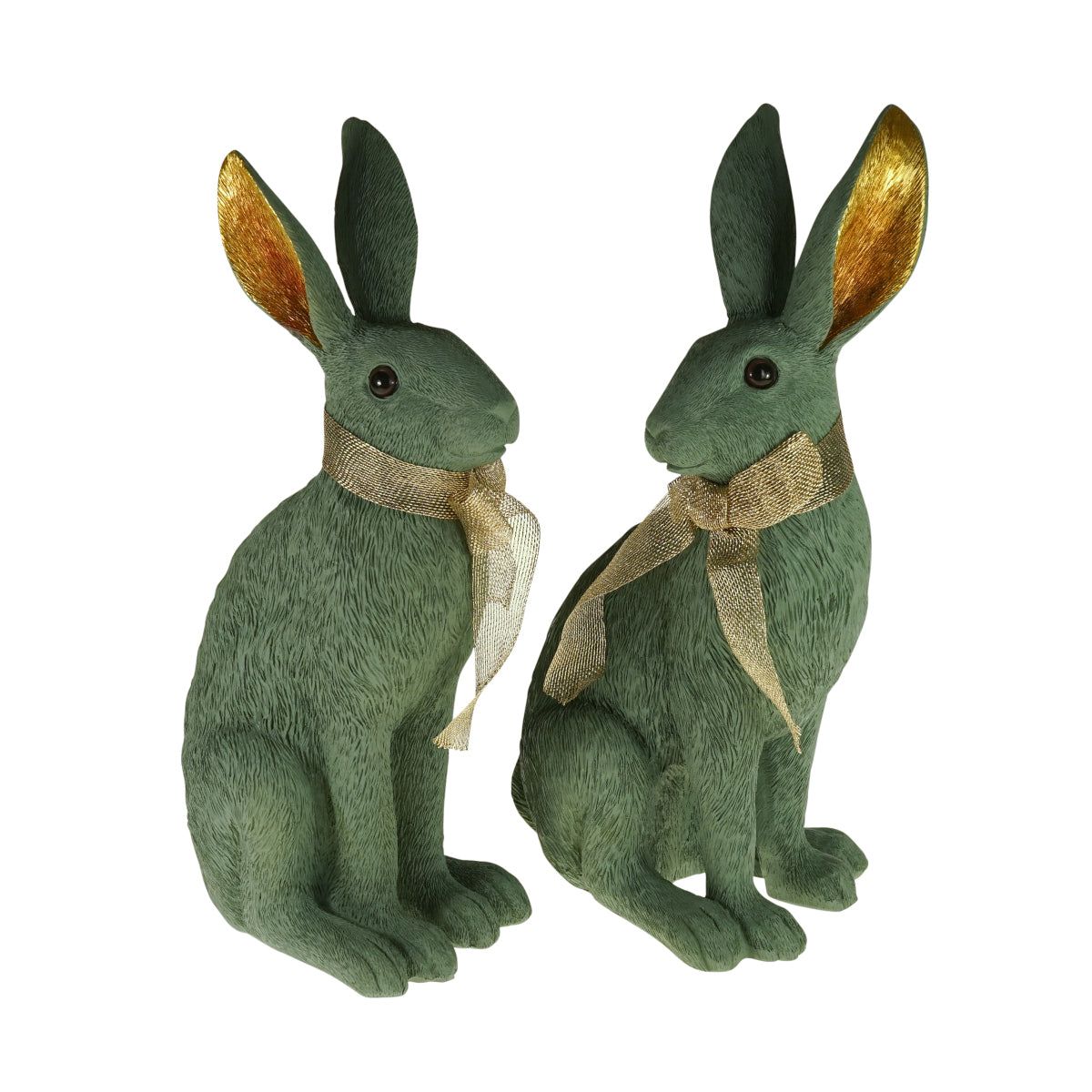 Werner Voß Hase mit Glitzerschleife blau sortiert 35,5cm (1Stück)