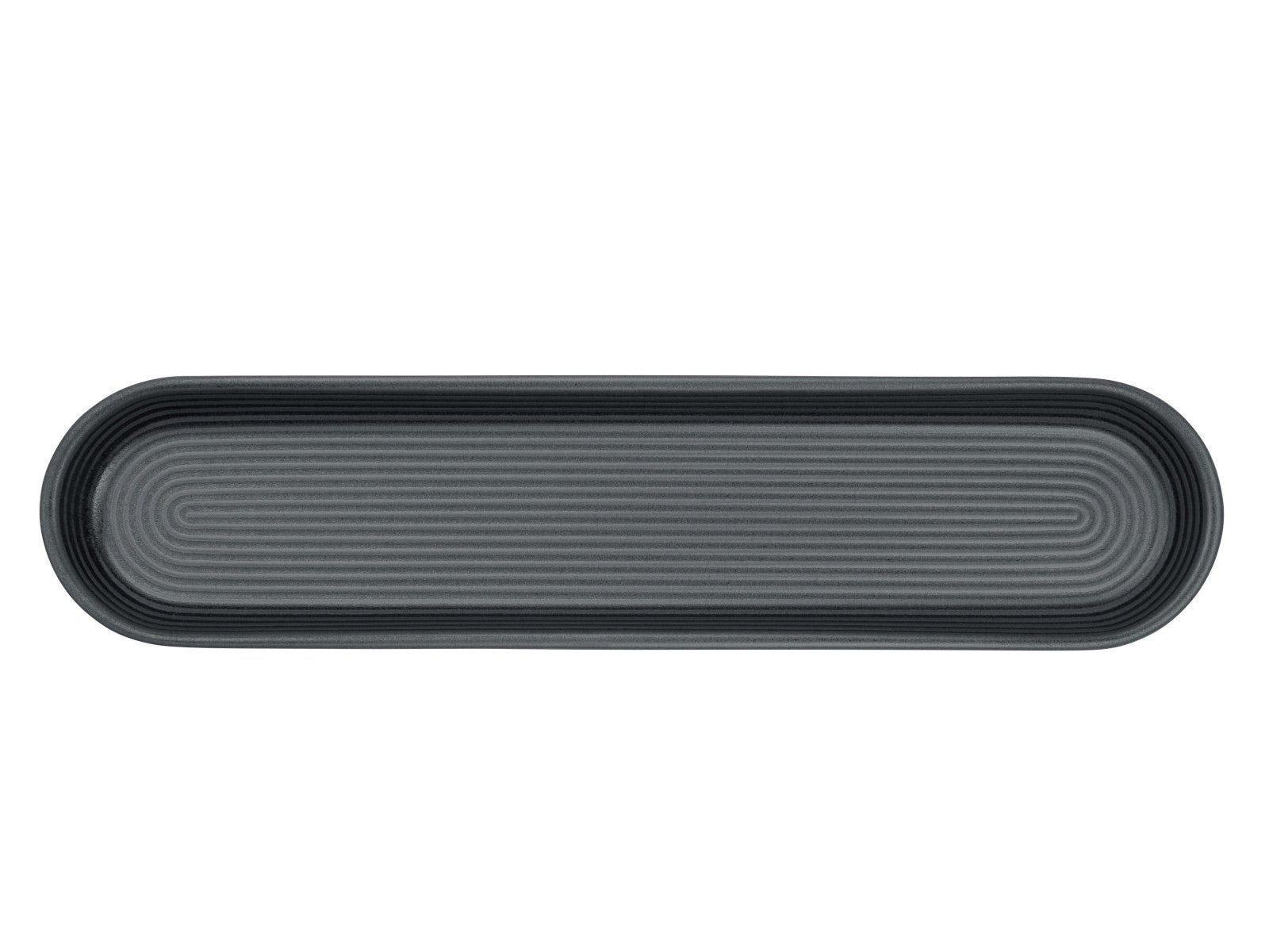 ASA kitchen'art Baguetteschale schwarz 40,5x9,5x3cm Freisteller 1