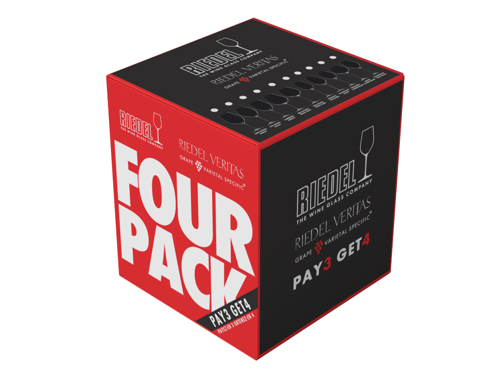 Riedel Veritas Champagner 4er Set Freisteller 2