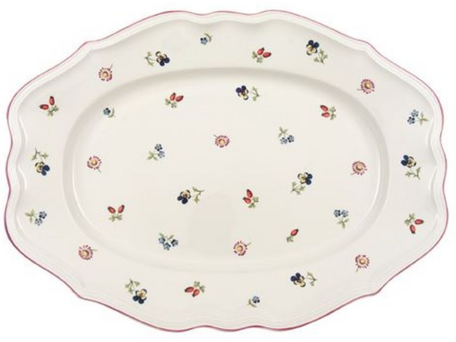 Villeroy & Boch Petite Fleur Platte oval 44 cm Freisteller