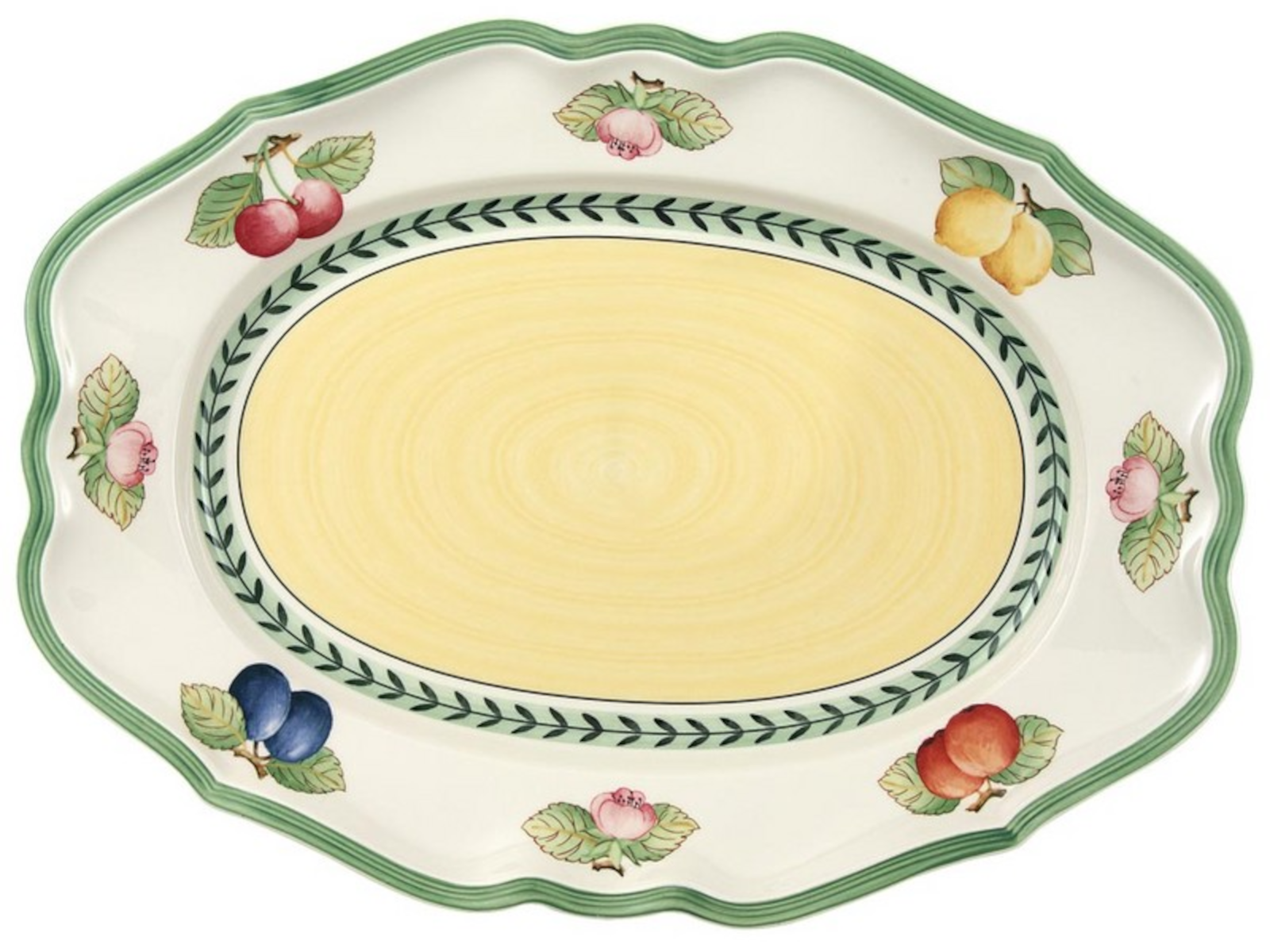 Villeroy & Boch French Garden Fleurence Platte oval 37 cm Freisteller