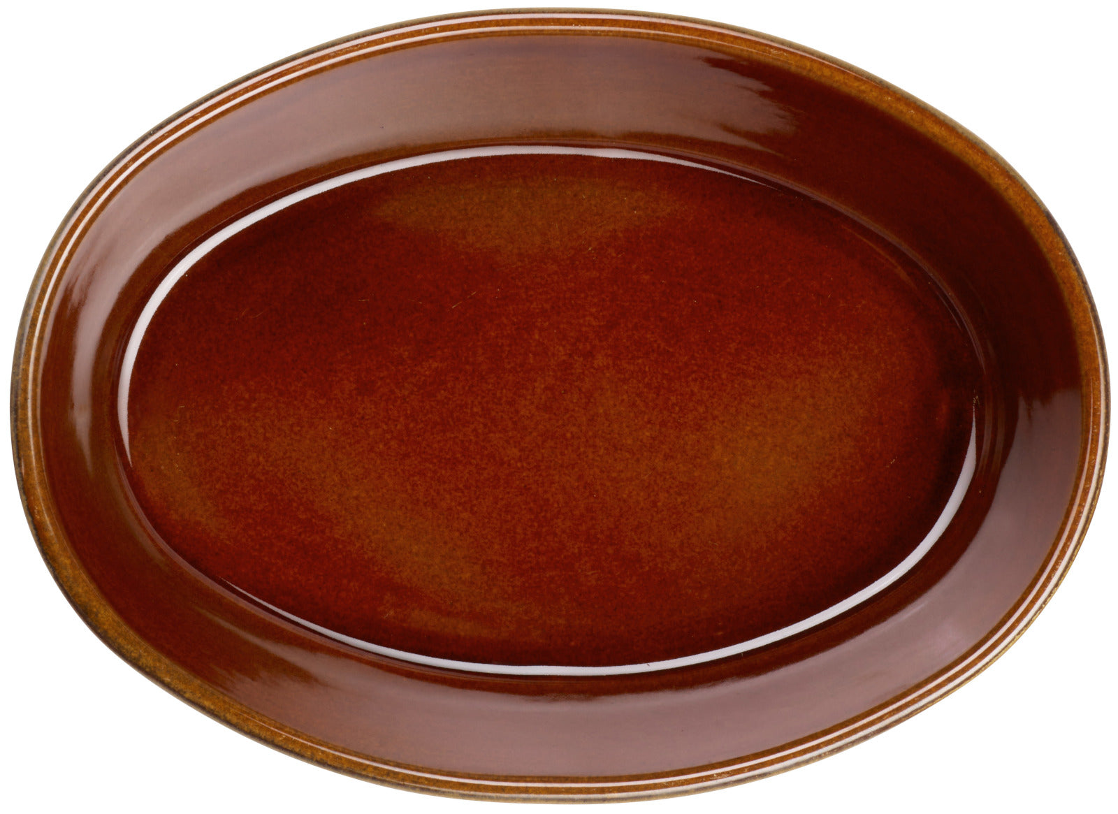 ASA kitchen'art Auflaufform oval brown 25cm Freisteller