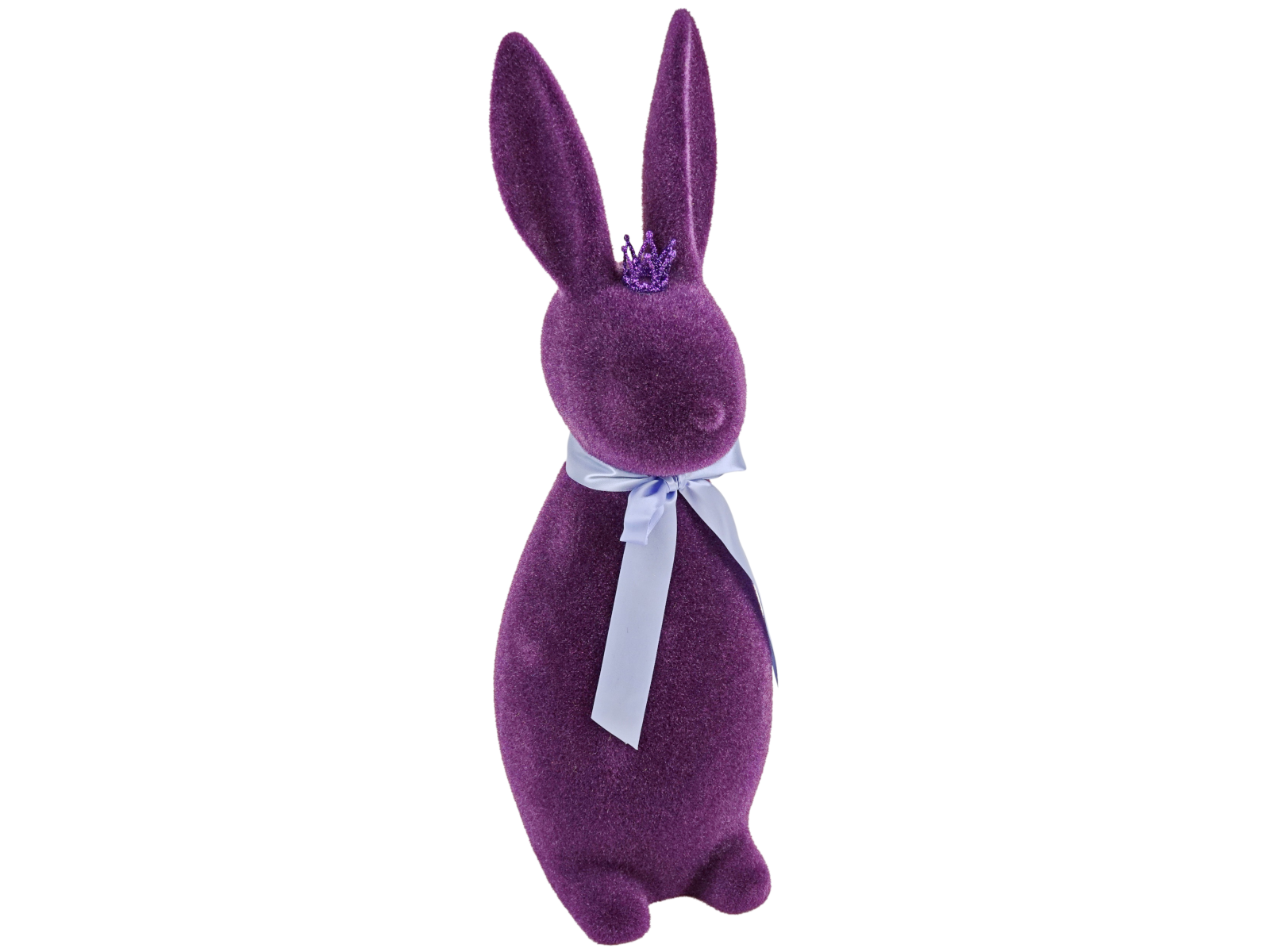 Werner Voß Hase mit Krone lila 22x20x69 cm