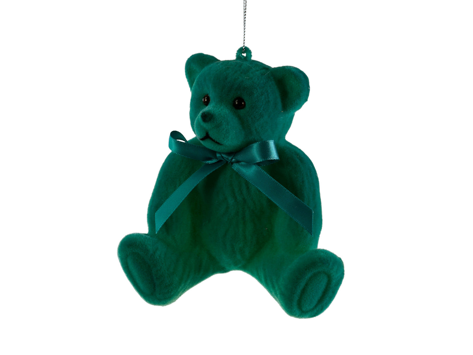 Werner Voß Hänger Teddy türkis beflockt 12,5cm Freisteller