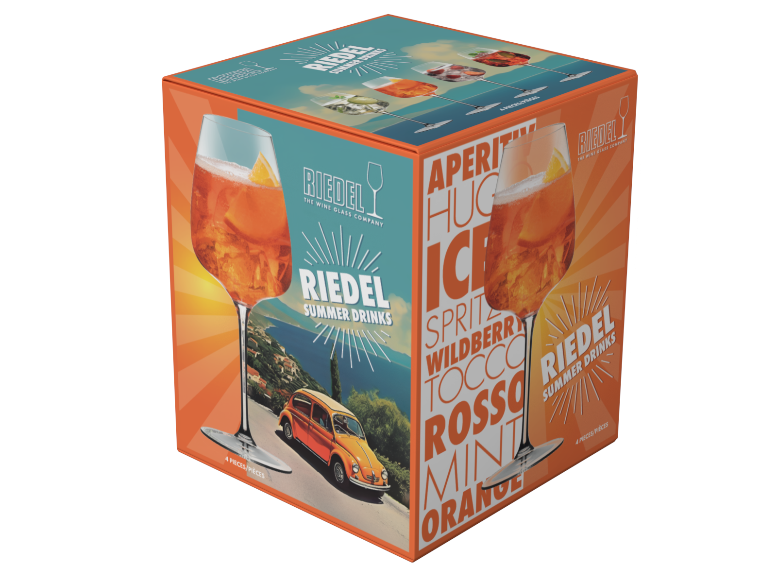 Riedel Summer Drinks/Aperitivo Mixing 4er Set Freisteller 2