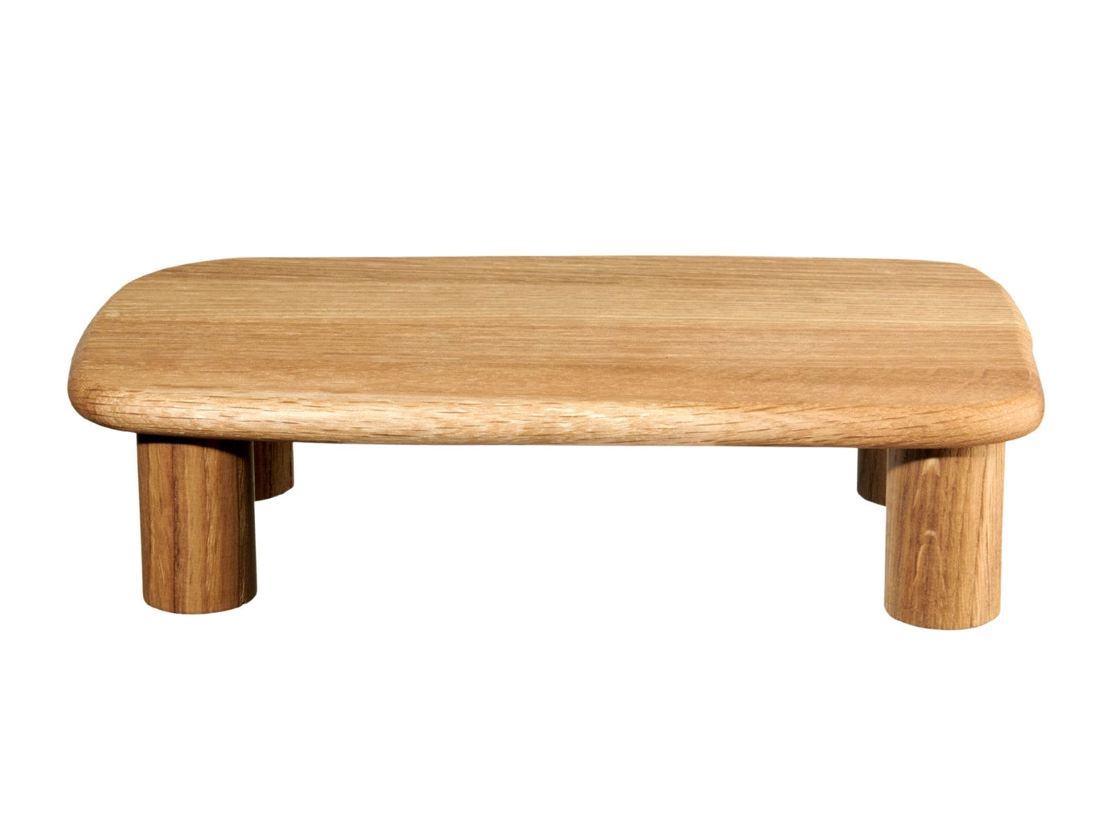 ASA wood Tablett auf Fuß Eiche 27,5x16cm Freisteller 1