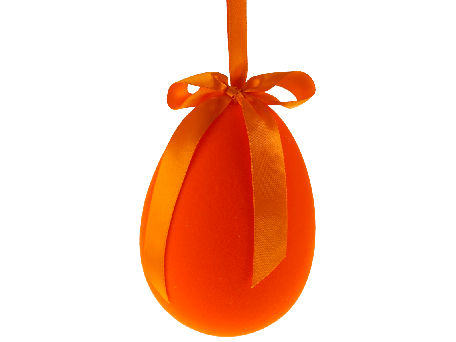 Werner Voß Hänger Ei mit Schleife orange 11x15 cm