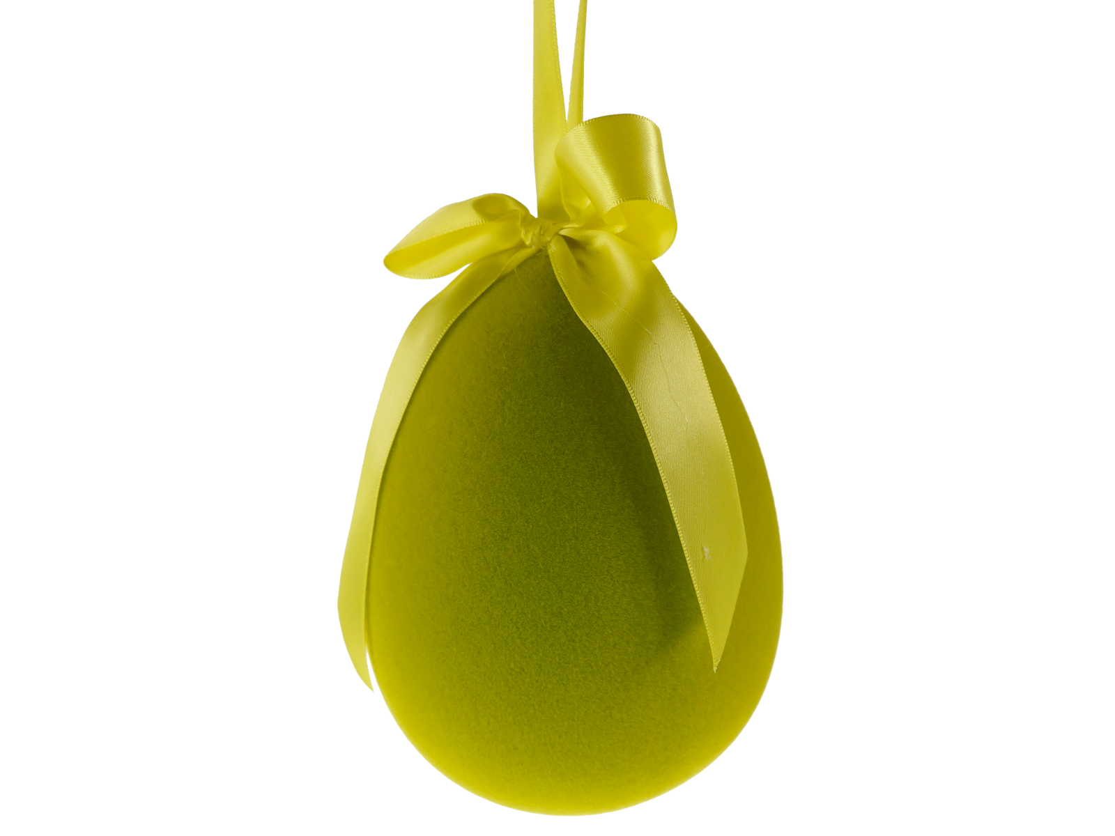 Werner Voß Hänger Ei mit Schleife grün 11x15 cm