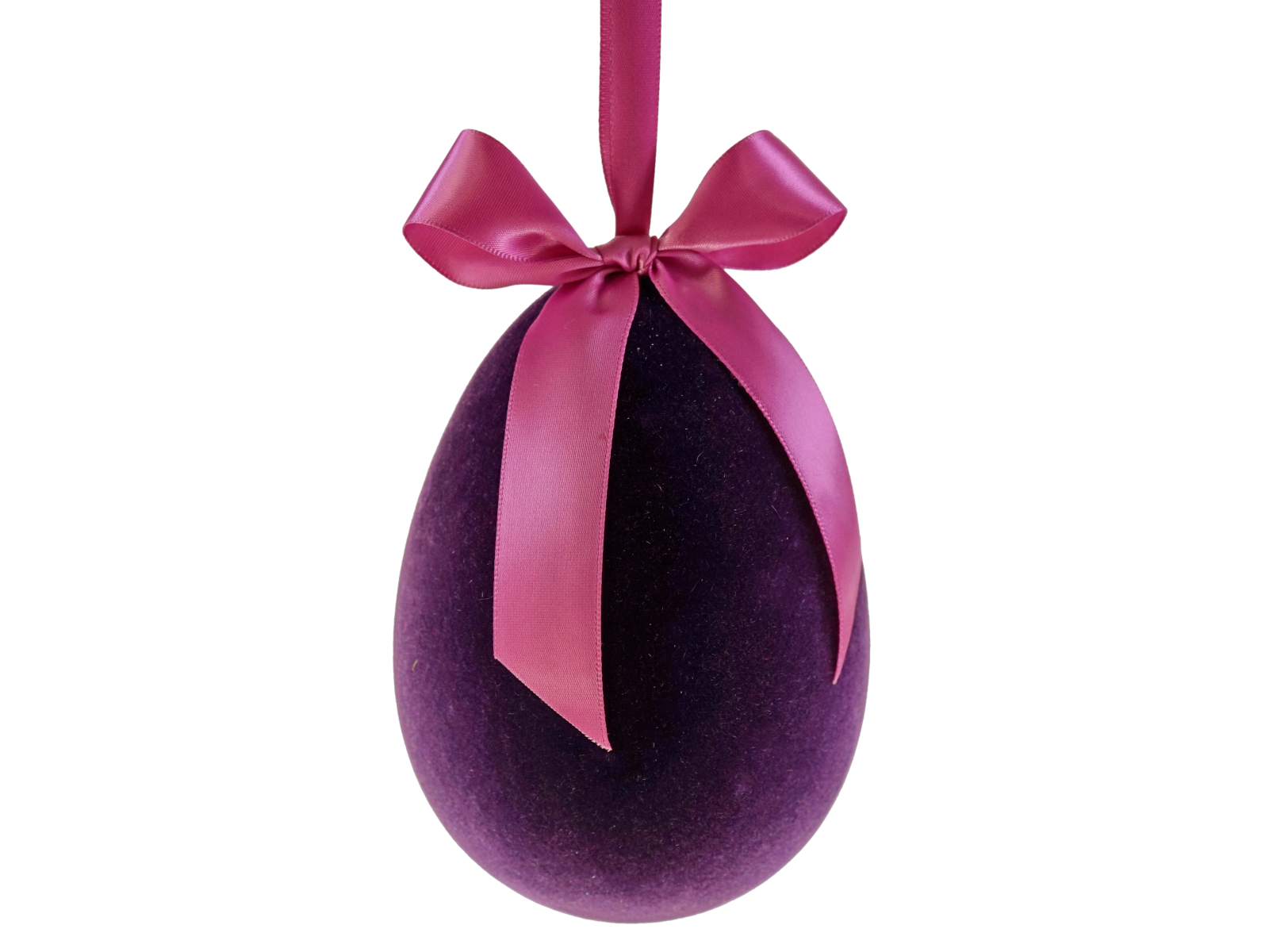 Werner Voß Hänger Ei mit Schleife lila 11x15 cm