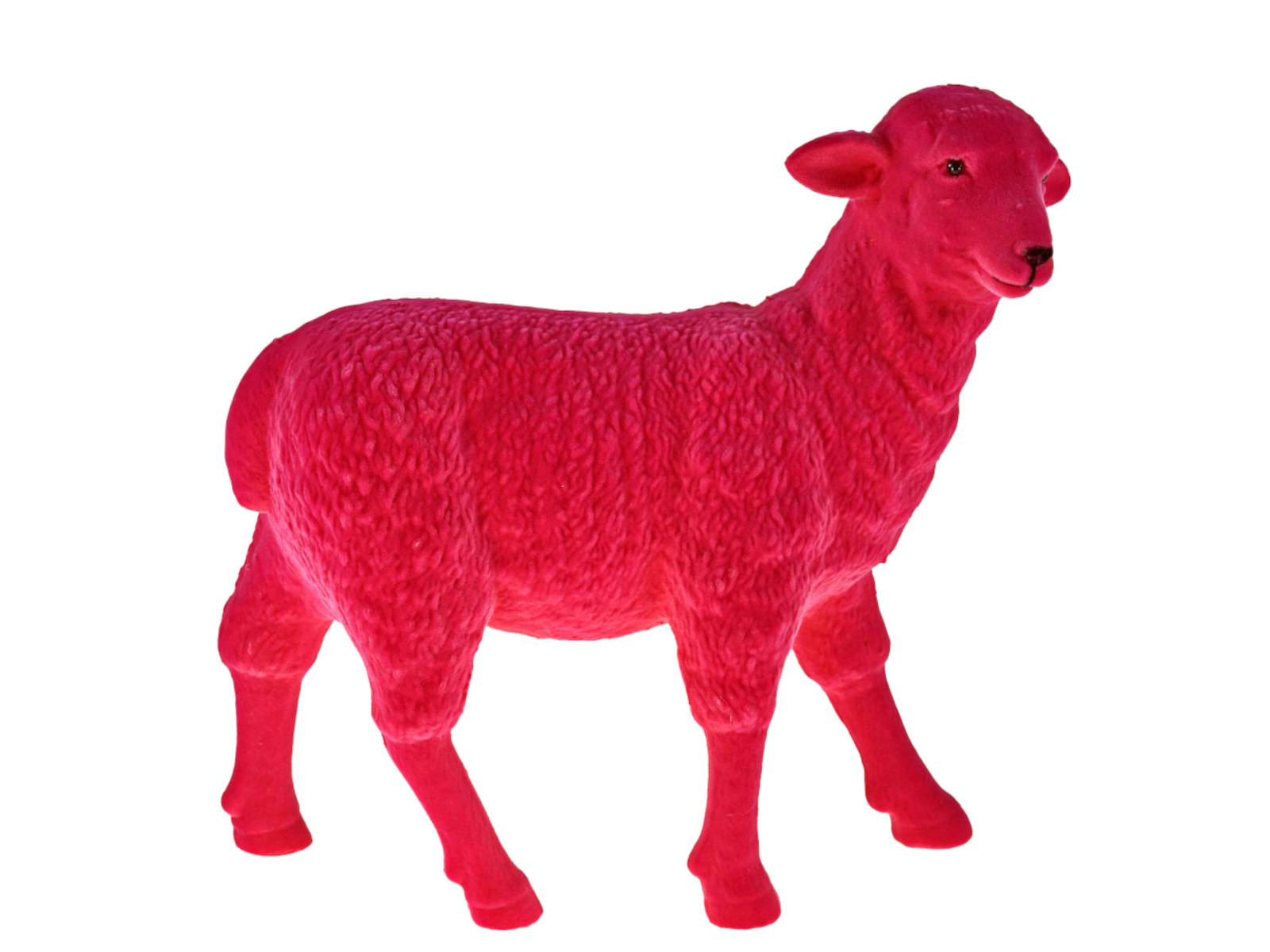 Werner Voß Schaf magenta 27,5x11x28 cm
