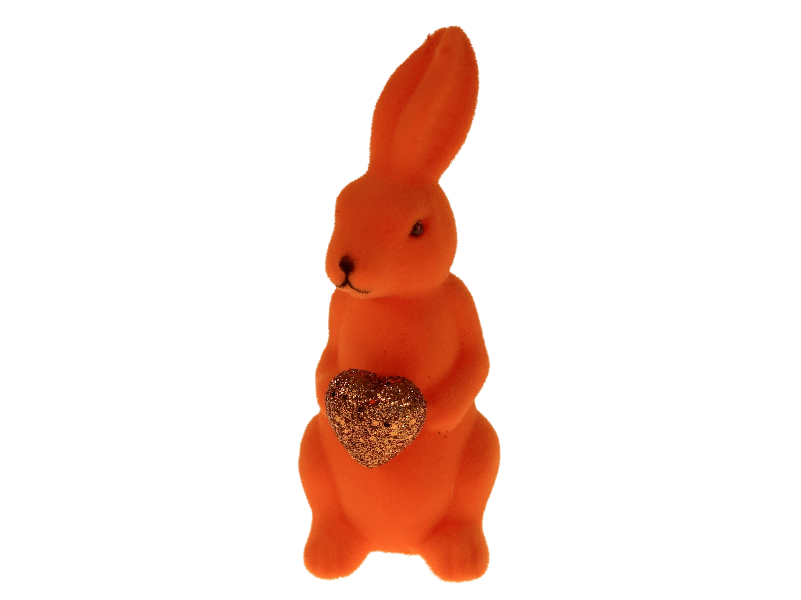 Werner Voß Hase mit Herz orange 5,5x6x13 cm