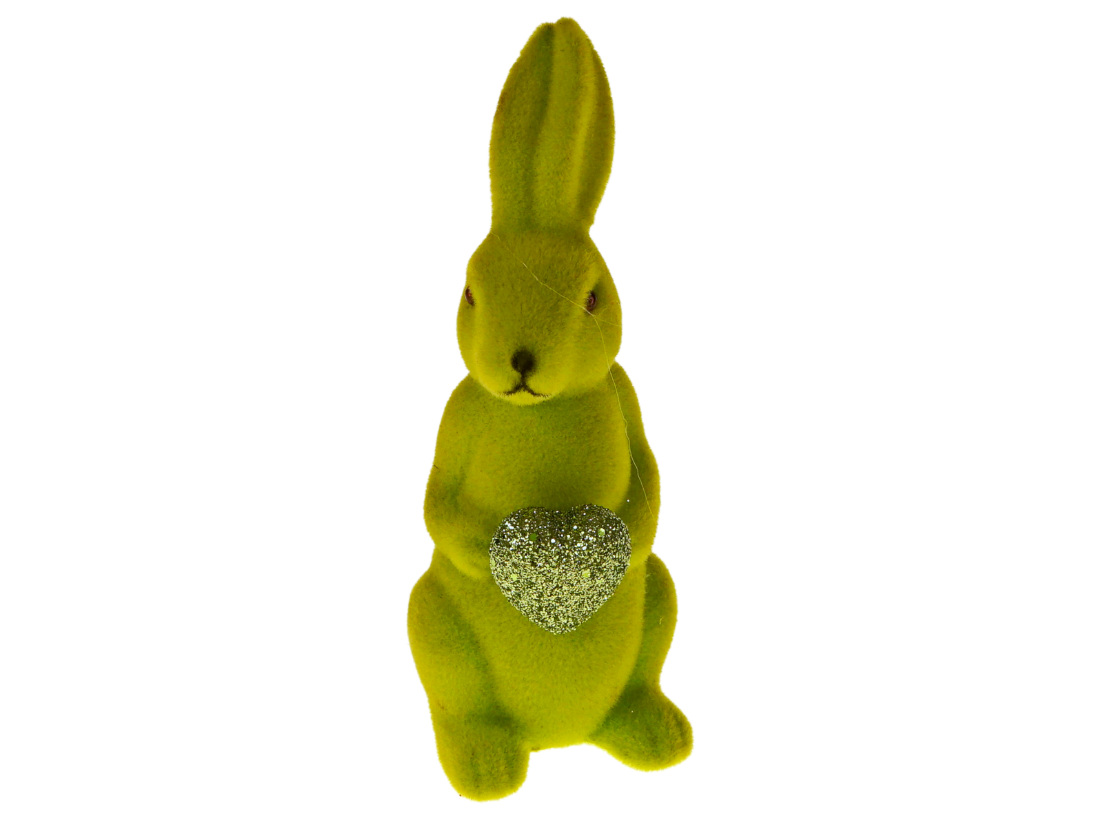 Werner Voß Hase mit Herz grün 5,5x6x13 cm