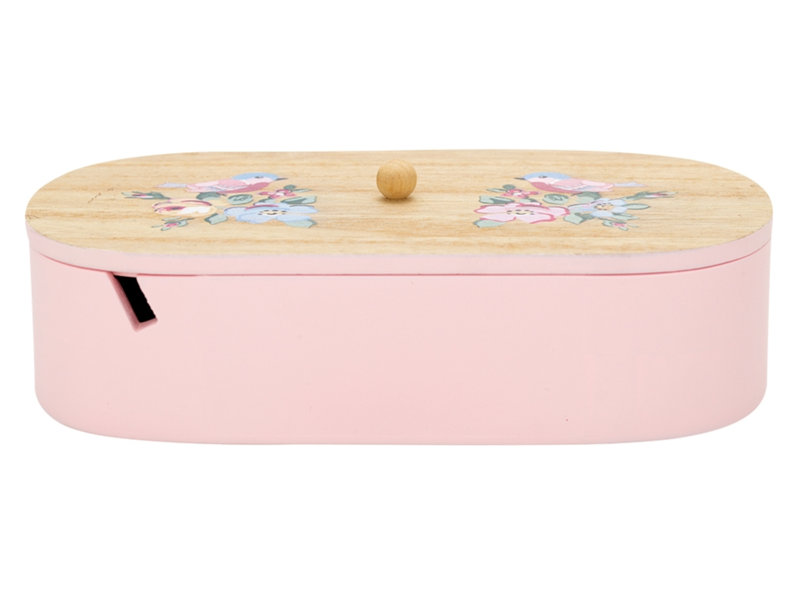 Greengate Ellie Aufbewahrungsbox pale pink medium 23 cm Freisteller