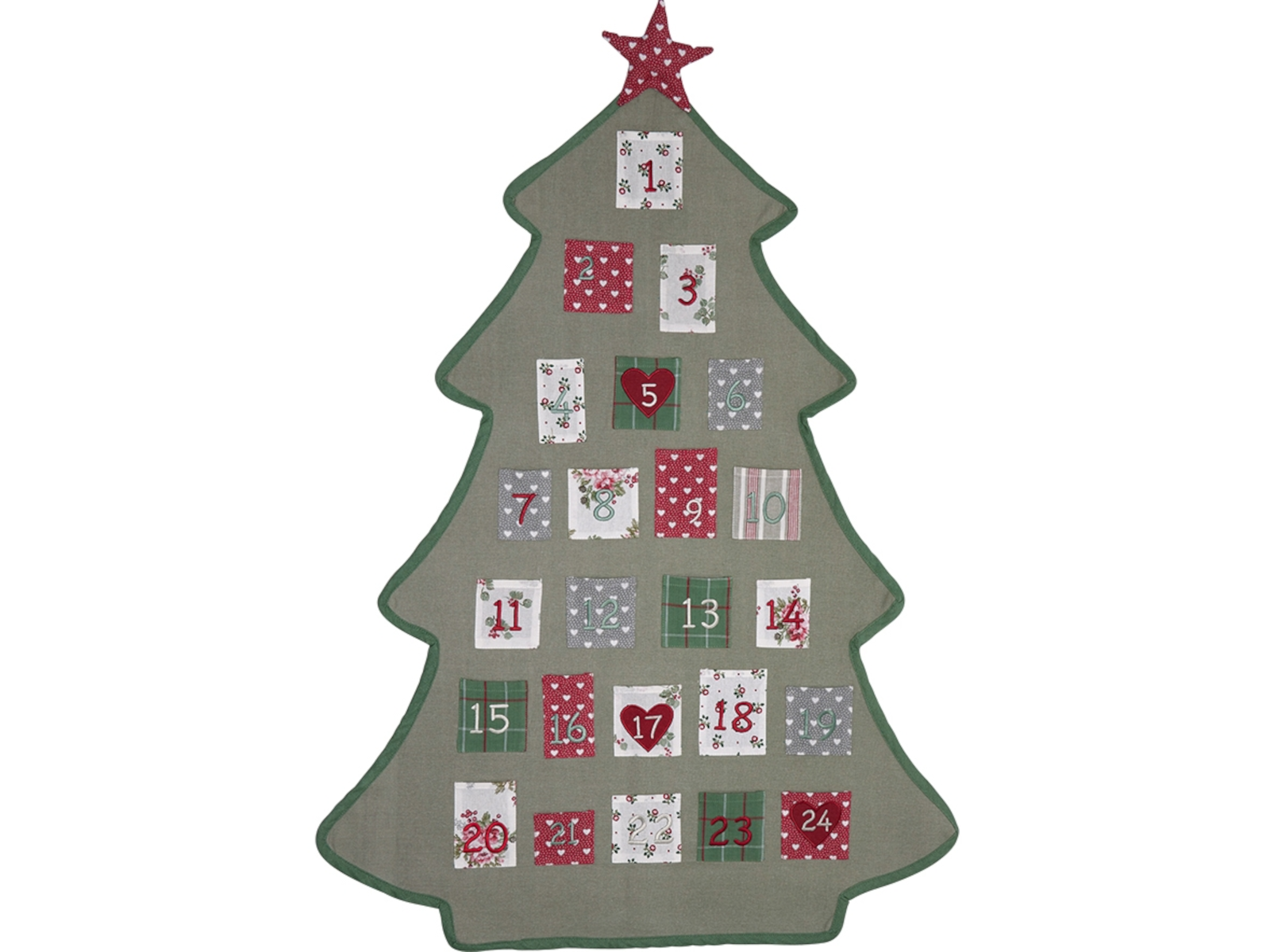 Greengate Charline Kalender Baum white Freisteller 1