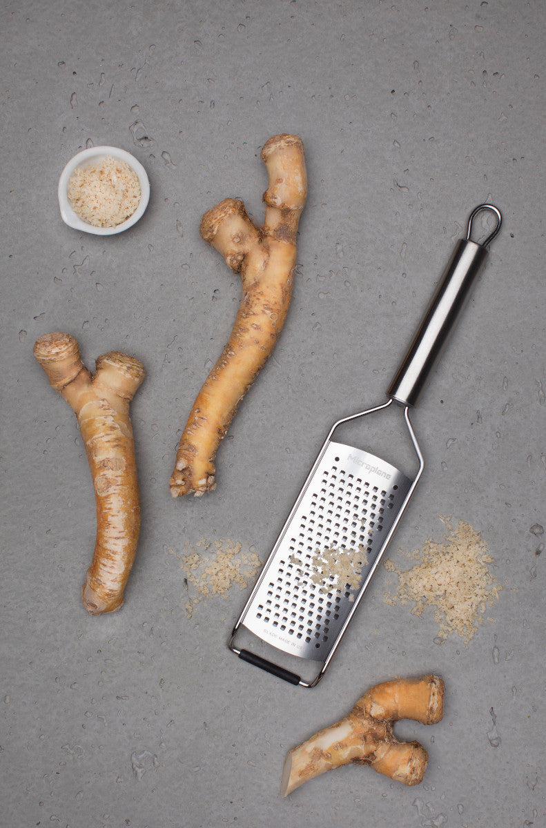 Microplane Professional Edelstahl Reibe grobe Klinge 30cm Lifestyle 6