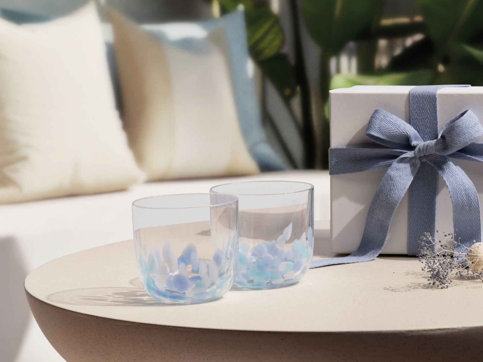 like. by Villeroy & Boch Like Confetti Aqua Wasserglas 0,2l 2erSet - Produktbild 3