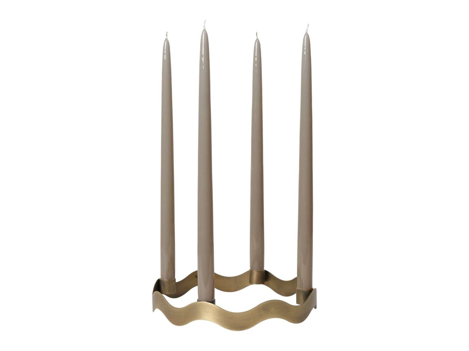 Broste Copenhagen Halo Leuchter gold 24,5cm - Produktbild 2