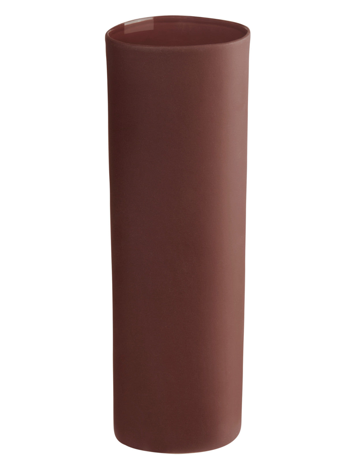 ASA lines and square Vase bordeaux 25cm Freisteller 1