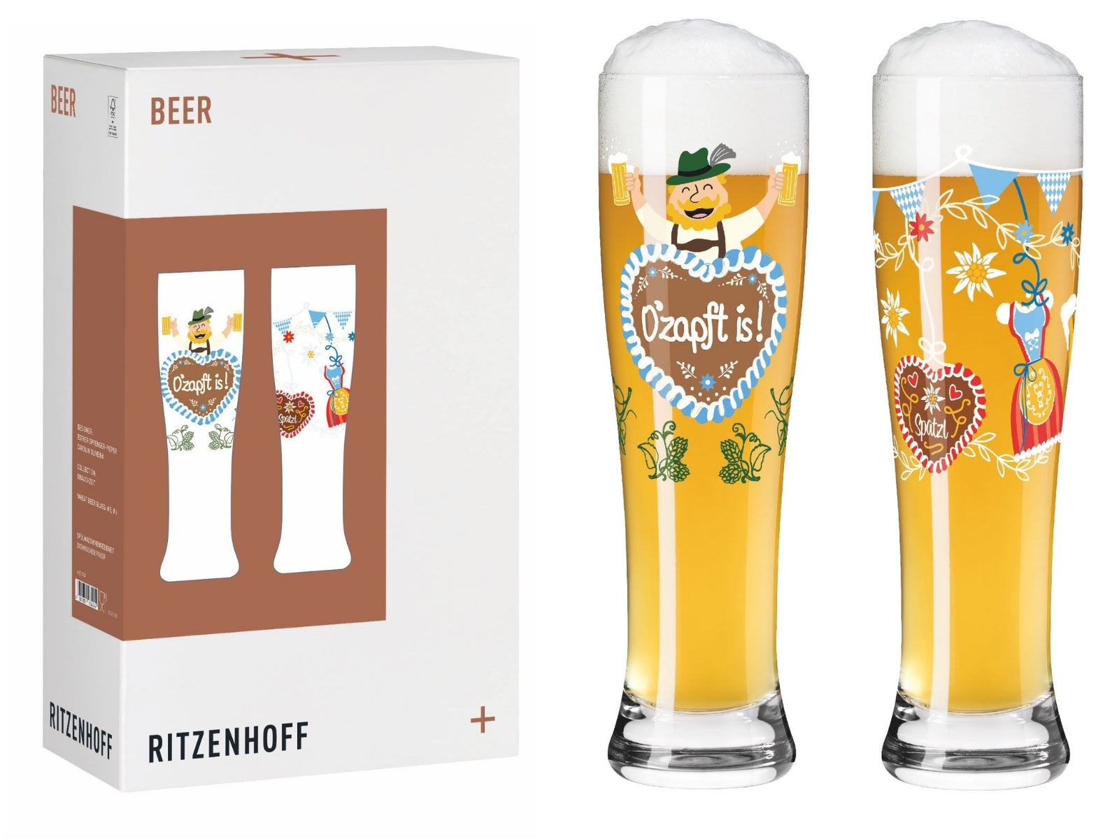 Ritzenhoff Brauchzeit Weizenglas 2er Set F26 - Produktbild 3