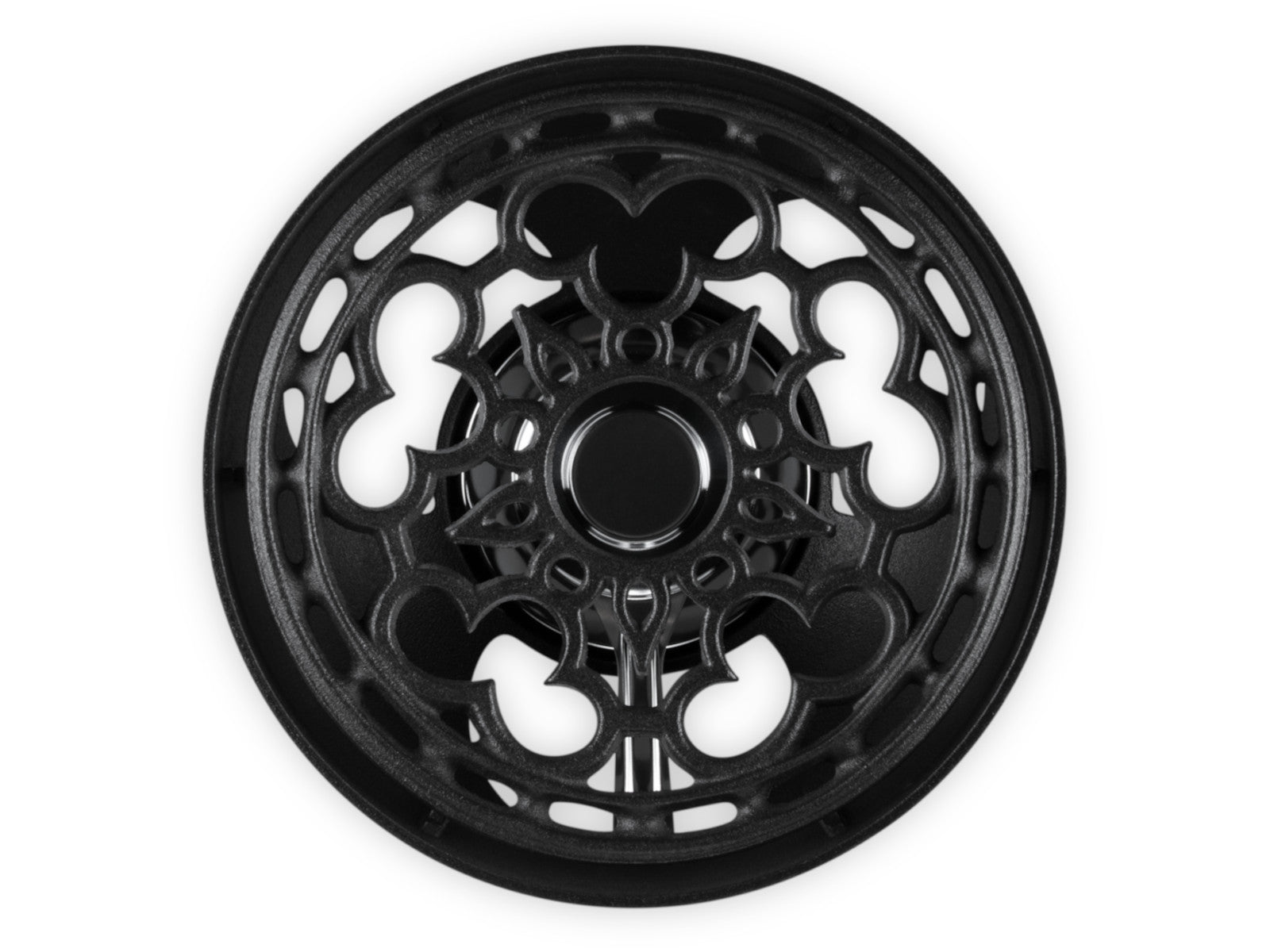 Le Creuset Rechaud Tradition M schwarz matt 22cm Freisteller 2