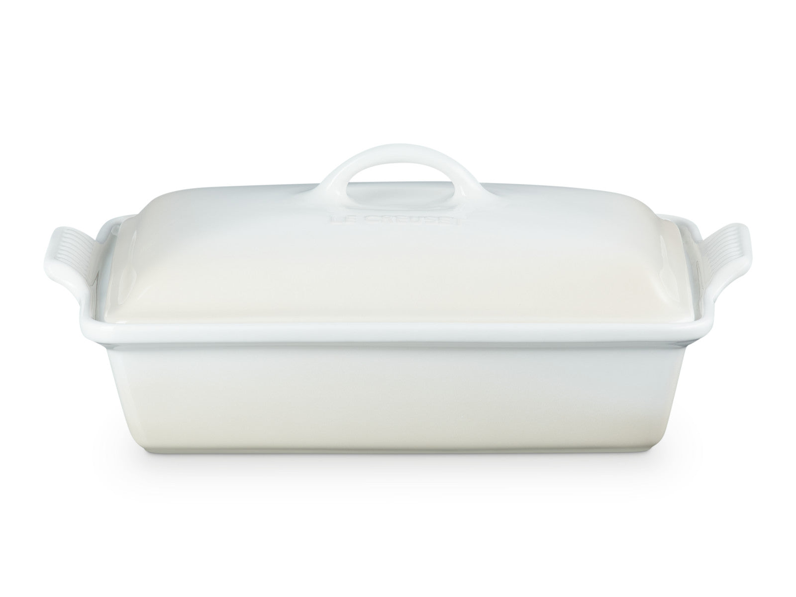Le Creuset Auflaufform mit Deckel Tradition rechteckig meringue 33cm Freisteller 1