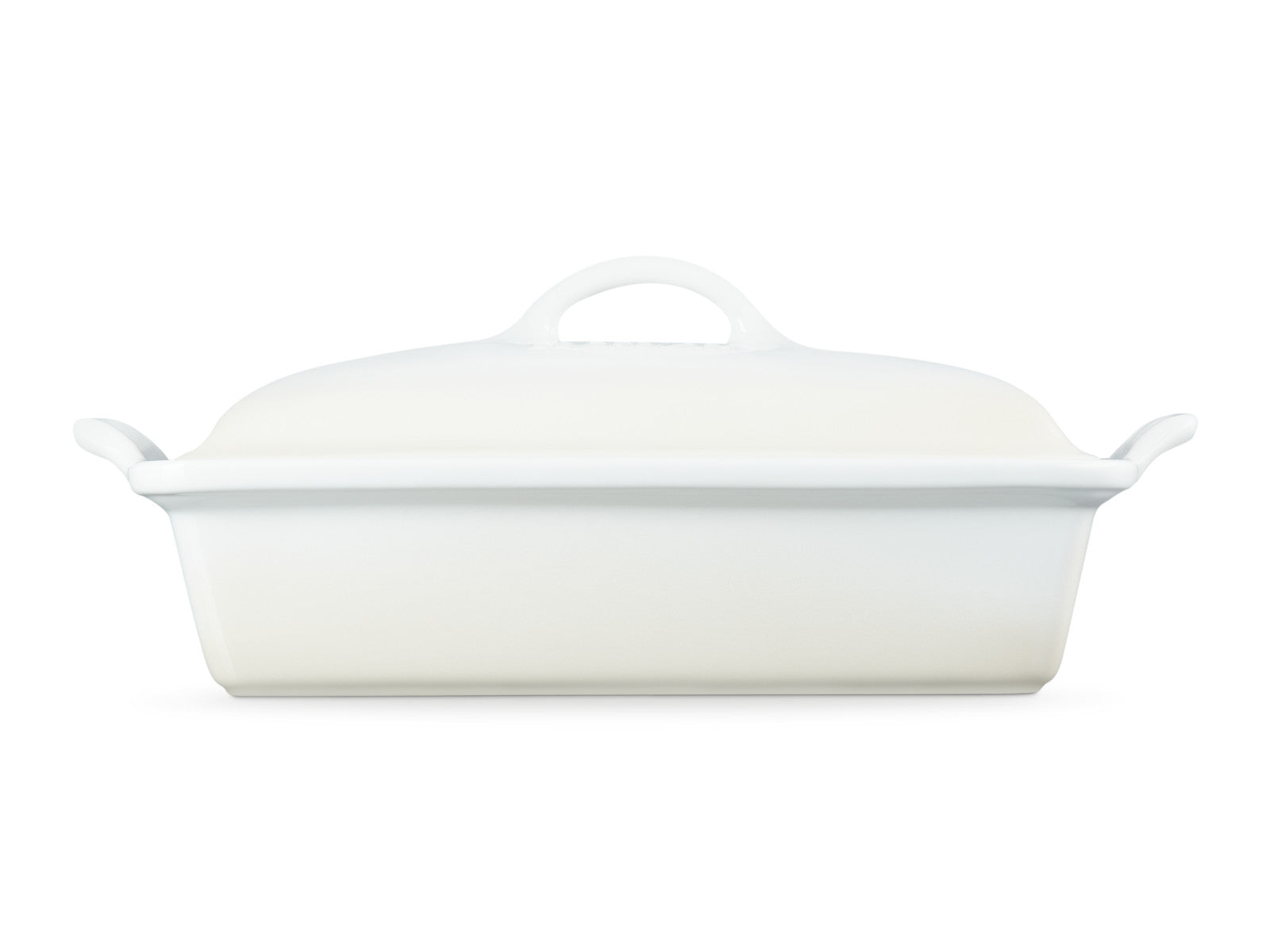 Le Creuset Auflaufform mit Deckel Tradition rechteckig meringue 33cm Freisteller 3