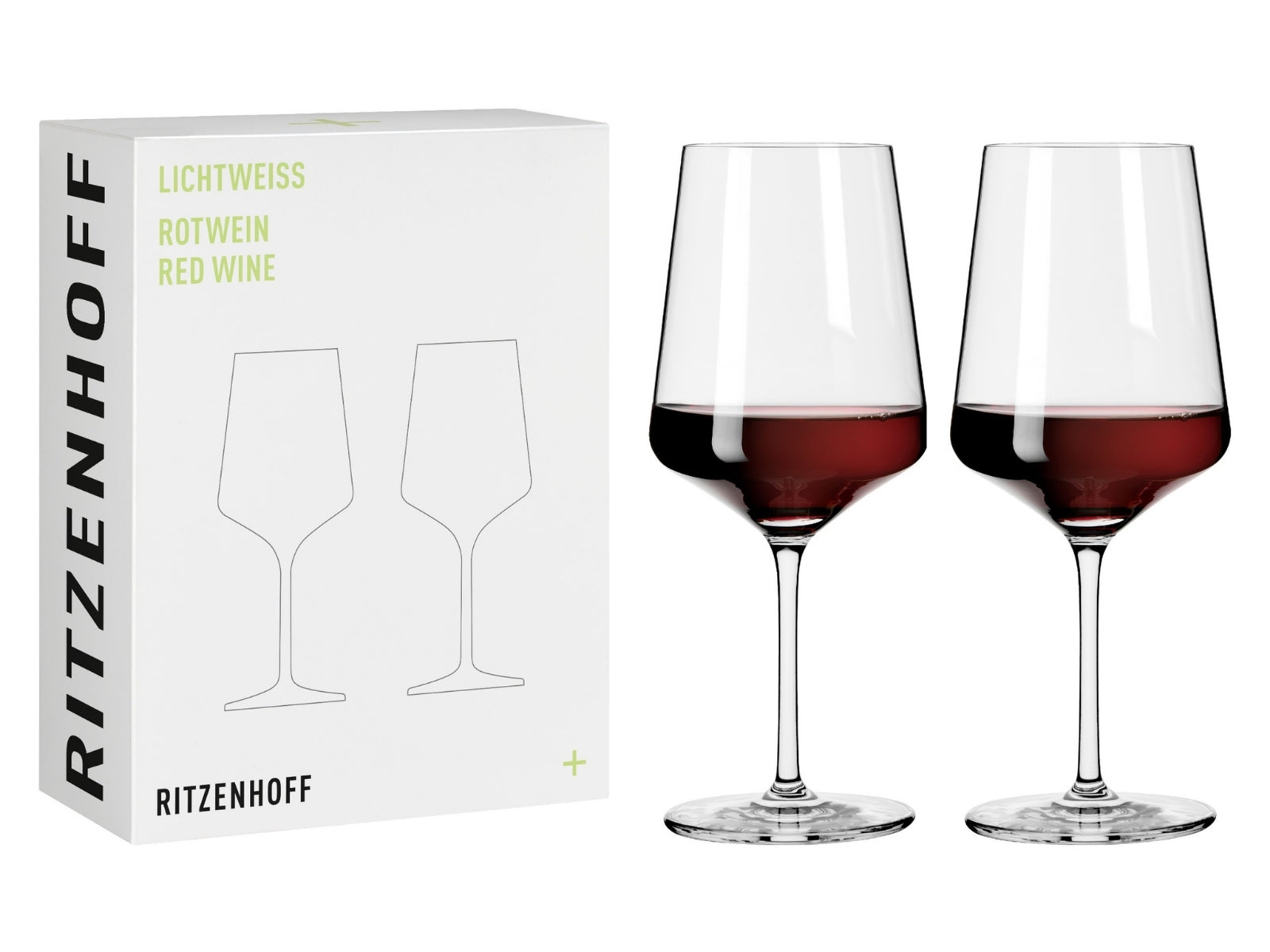 Ritzenhoff Lichtweiss Rotwein 2er Set #1 N. Niggemeier H22 - Produktbild 1