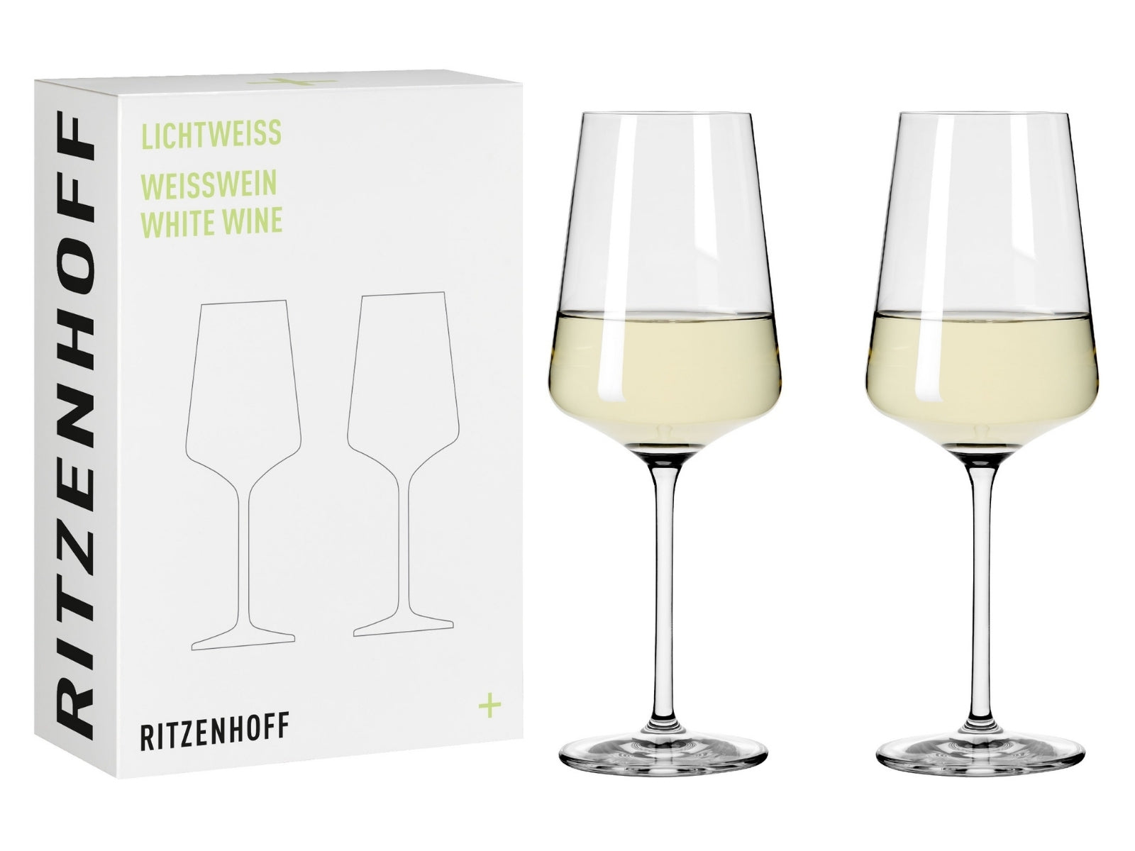 Ritzenhoff Lichtweiss Weißwein 2er Set #1 N. Niggemeier H22 - Produktbild 1