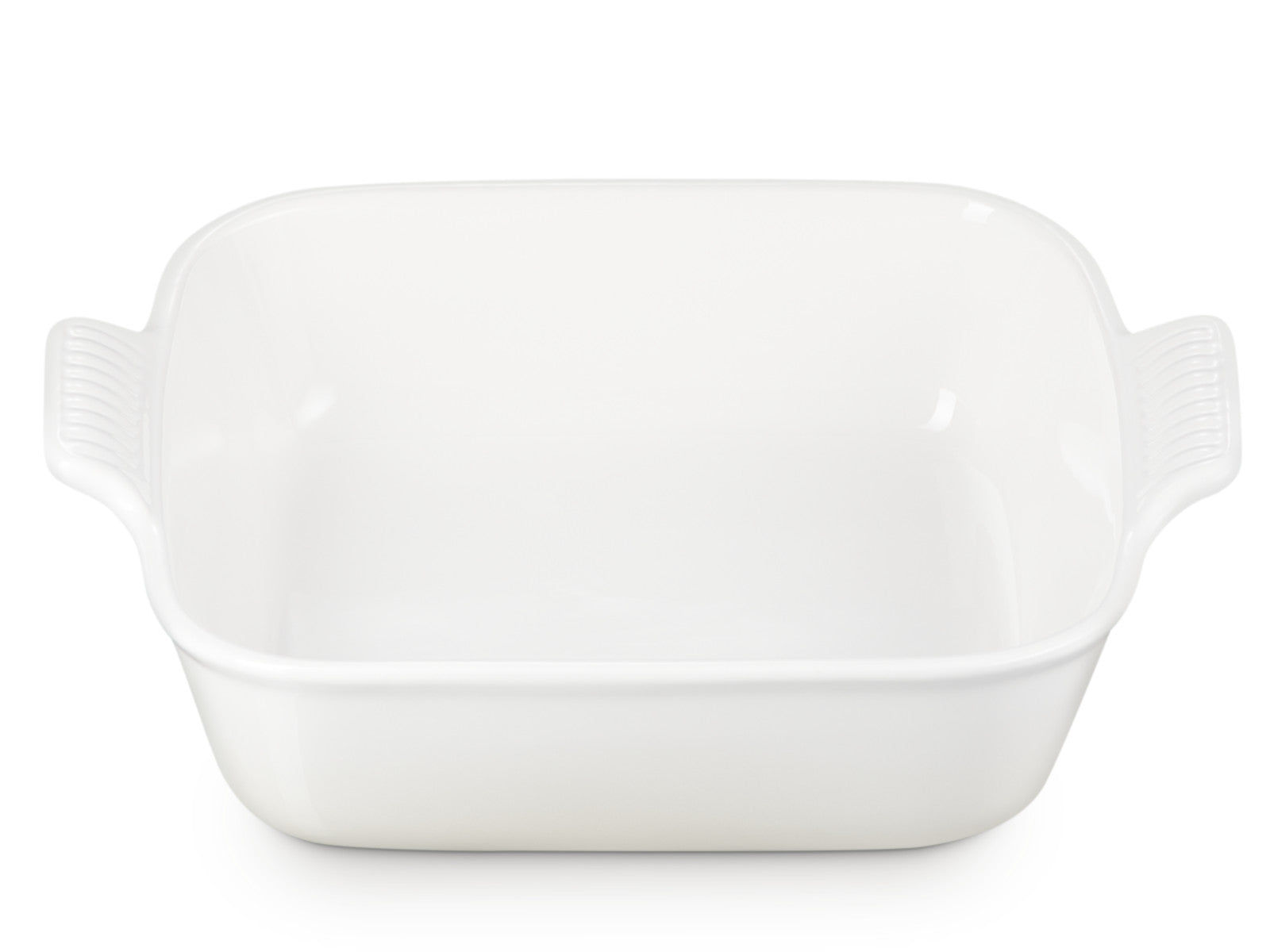 Le Creuset Auflaufform Tradition quadratisch meringue 23cm Freisteller 2