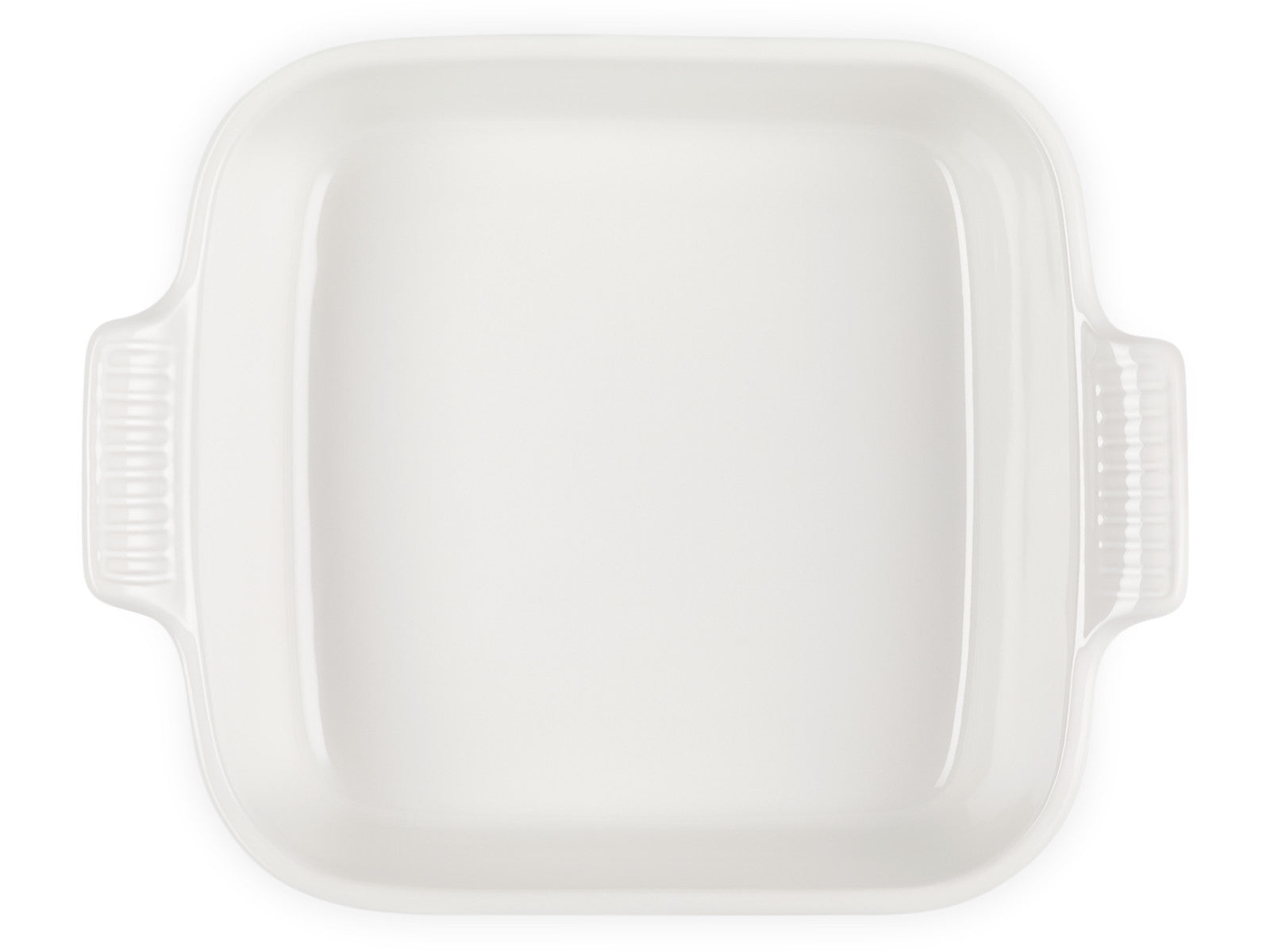 Le Creuset Auflaufform Tradition quadratisch meringue 23cm Freisteller 3
