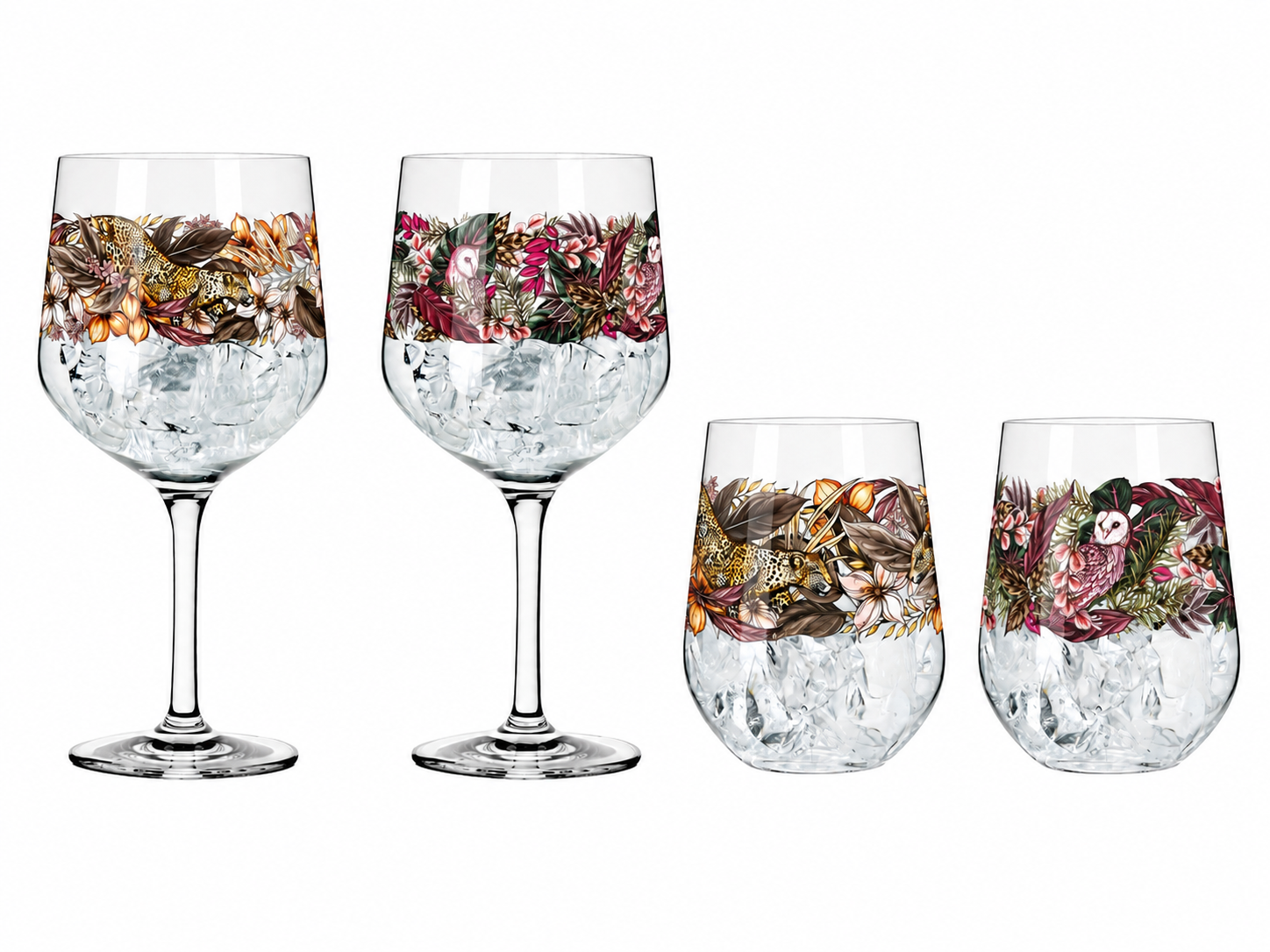 Ritzenhoff Schattenfauna GIN Set 4tlg Bundle 08 - Produktbild 1