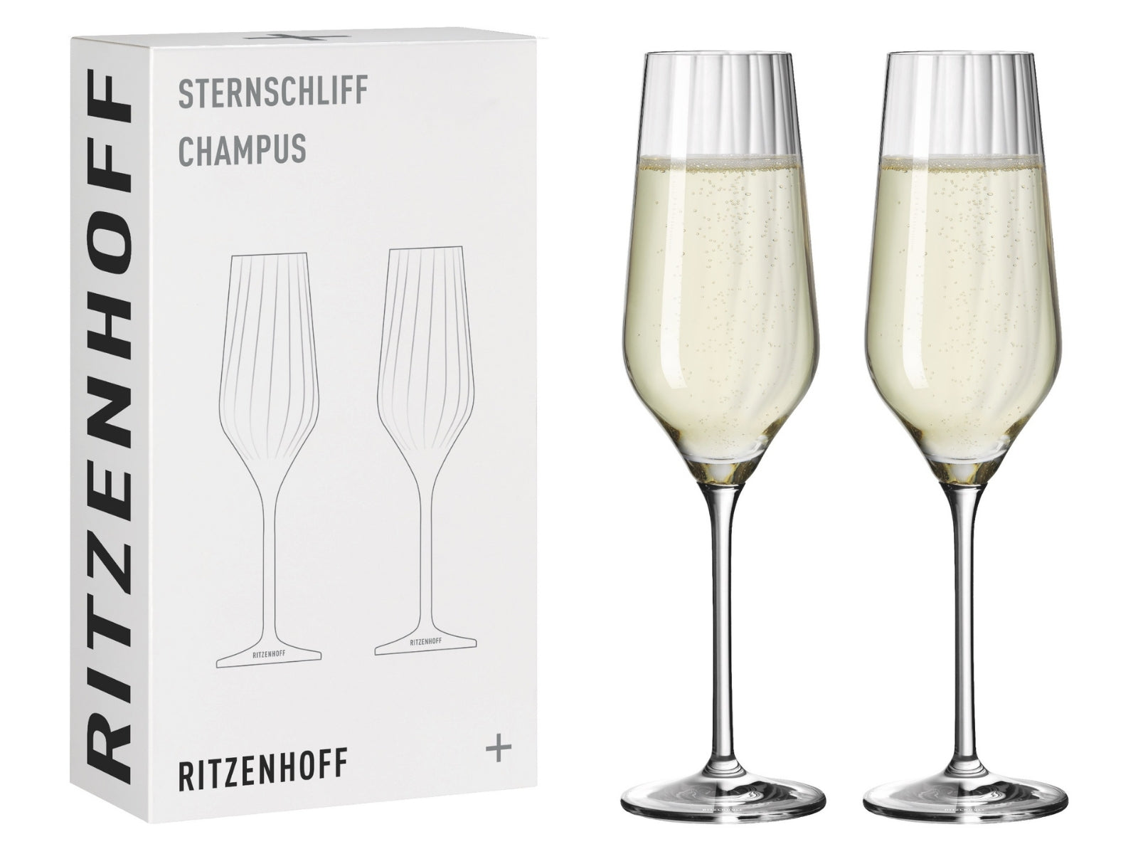 Ritzenhoff Sternschliff Champus Set 2tlg Bundle 14 - Produktbild 1