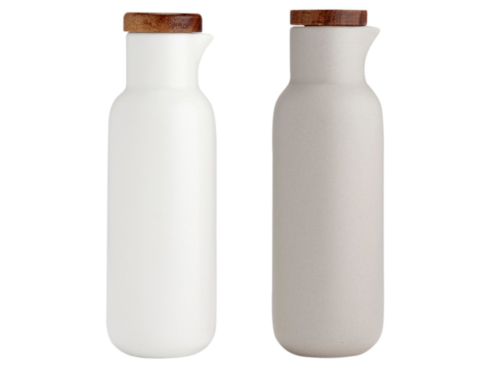 ladelle ESSENTIALS Essig- & Öl-Set weiss/steingrau 2tlg 1600 x 1200 px Freisteller 1