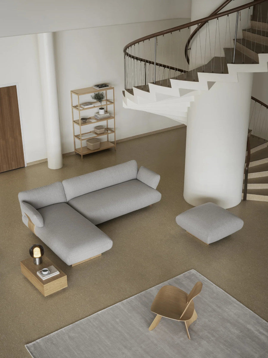 Blomus IRIS Tischlampe stainless steel matt 32cm Lifestyle 2