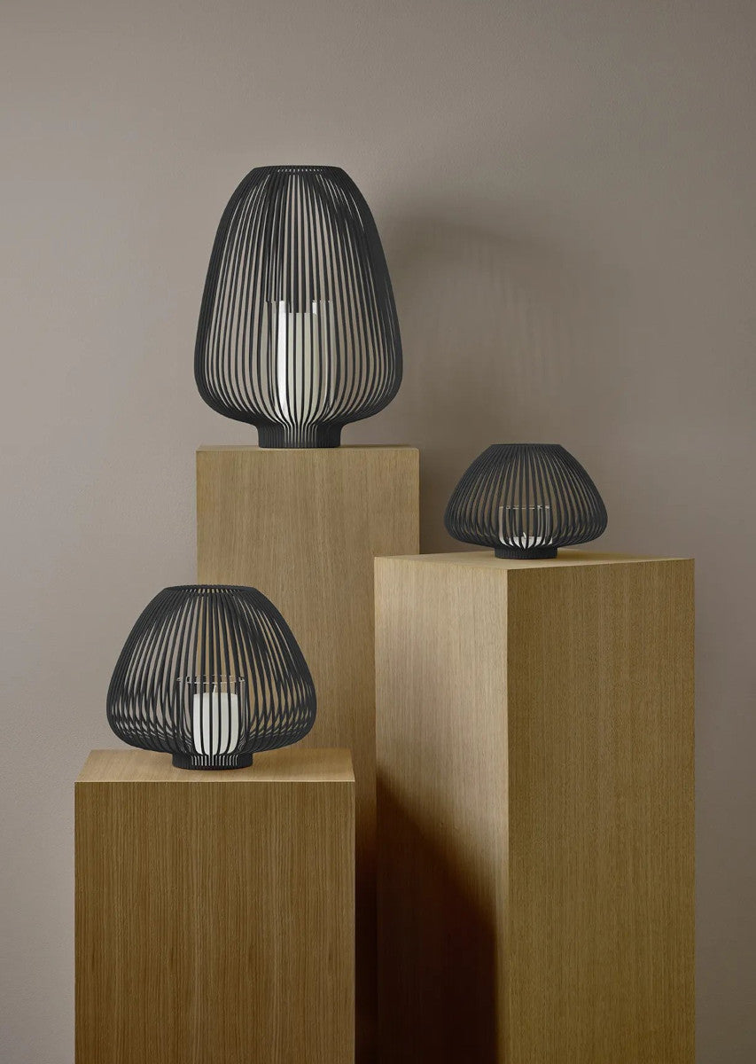 Blomus LYVA Laterne black Set3 Lifestyle