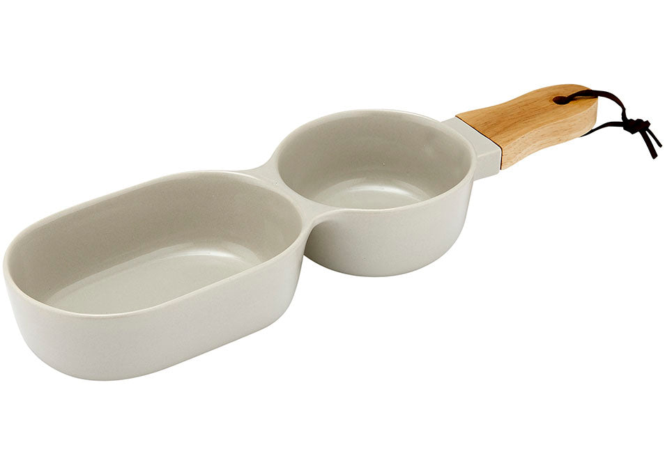 ladelle 62686 CLASSIC Servier-Stick steingrau 2tlg