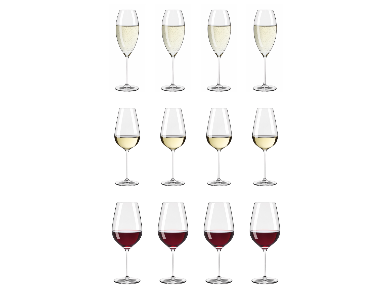 RITZENHOFF Glanzlicht Weinglas / Champagnerglas 12er Set H24 Freisteller 8