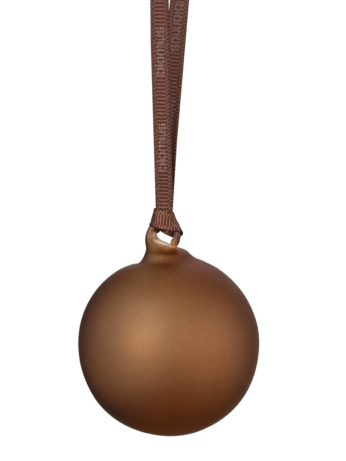 Blomus JUHLA Weihnachtsschmuck M rustic brown 7cm 4tlg Freisteller 1