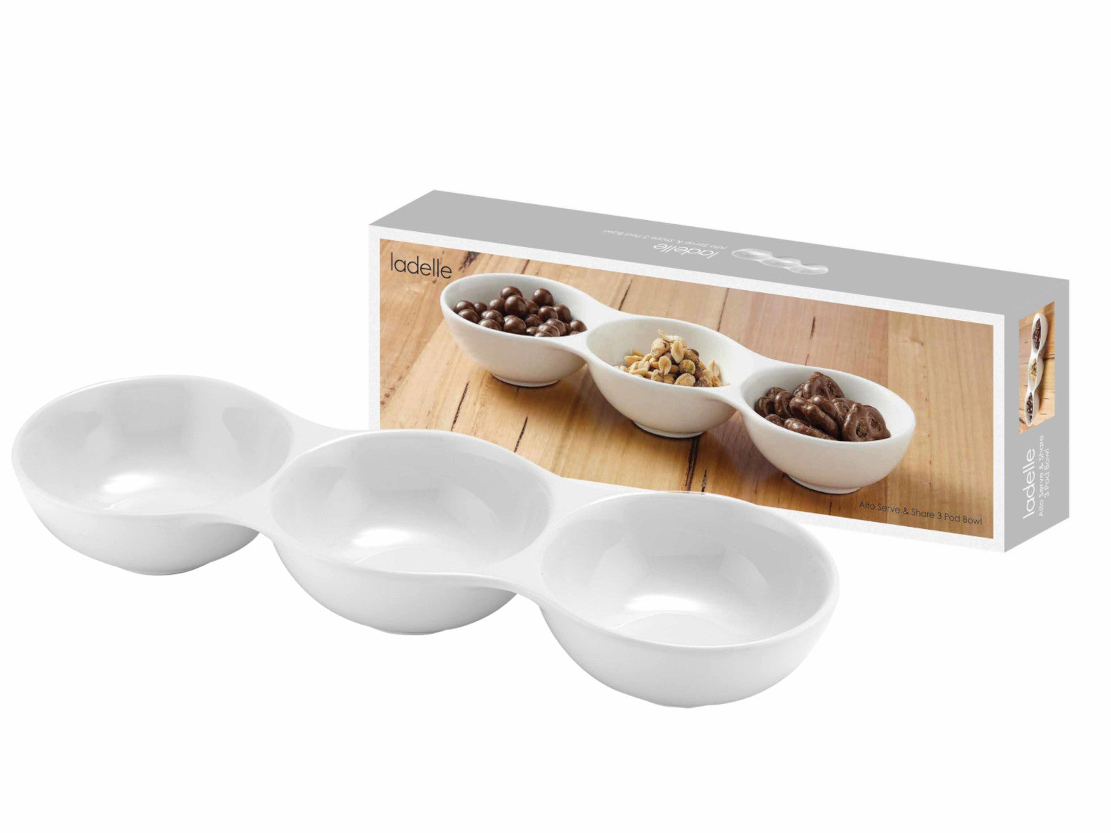 ladelle Alto Serve & Share Schale weiß 3tlg Freisteller 2