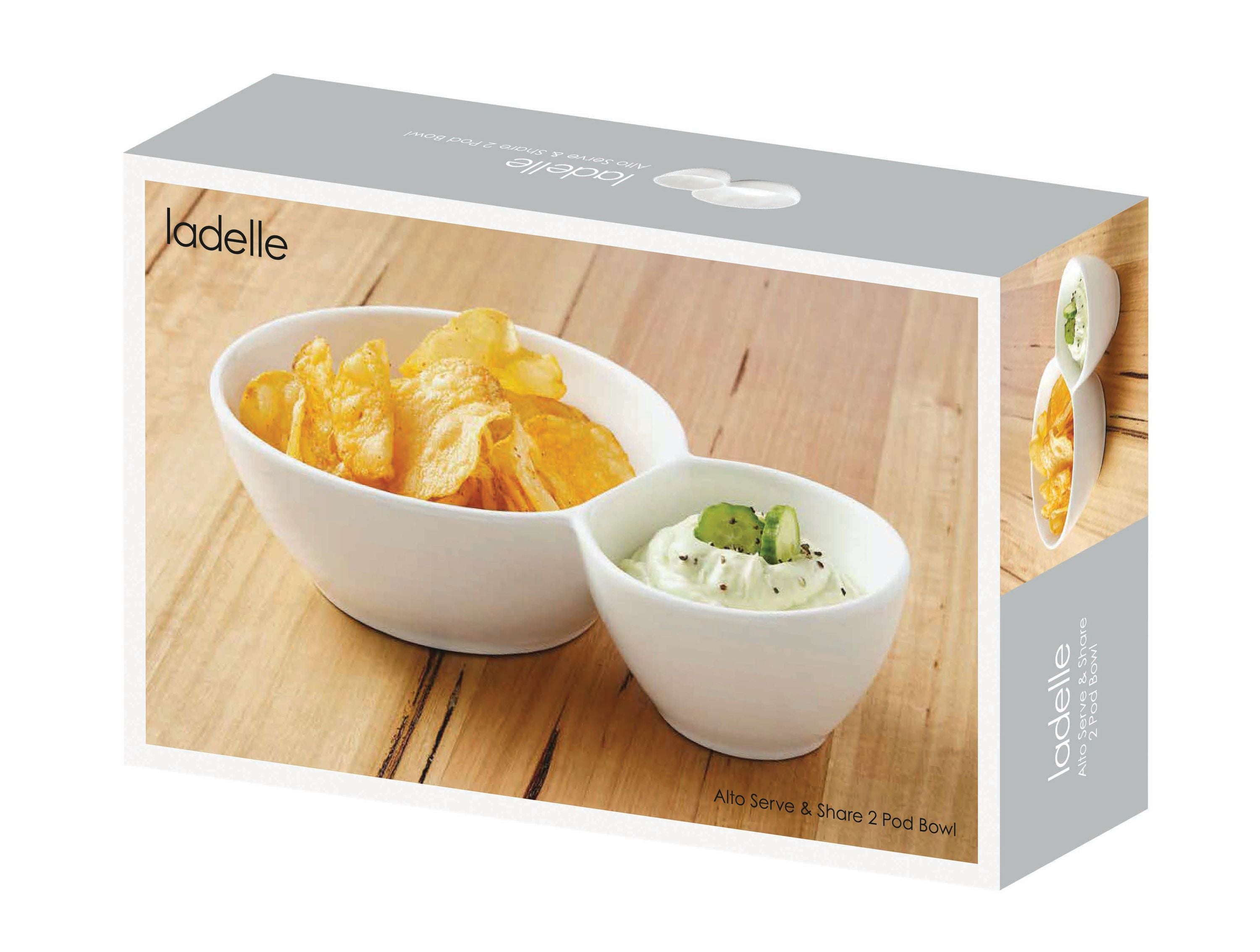 ladelle Alto Serve & Share Schale weiß 2tlg - Produktbild 5