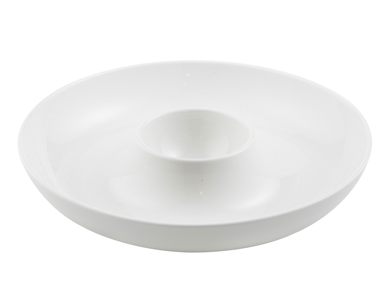 ladelle Alto Serve & Share Chip&Dip Servierteller weiß 30,8cm Freisteller 1