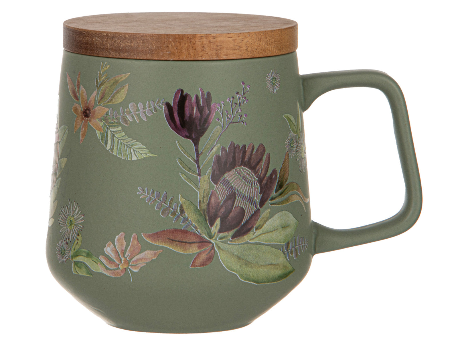 ladelle Leura Becher- & Untersetzerset grün Freisteller 1