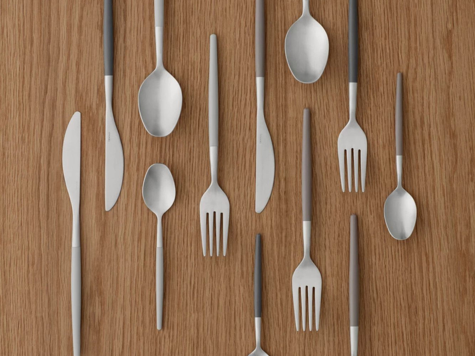 Blomus MAXIME Kuchengabel-Set sharkskin 4tlg Lifestyle 6