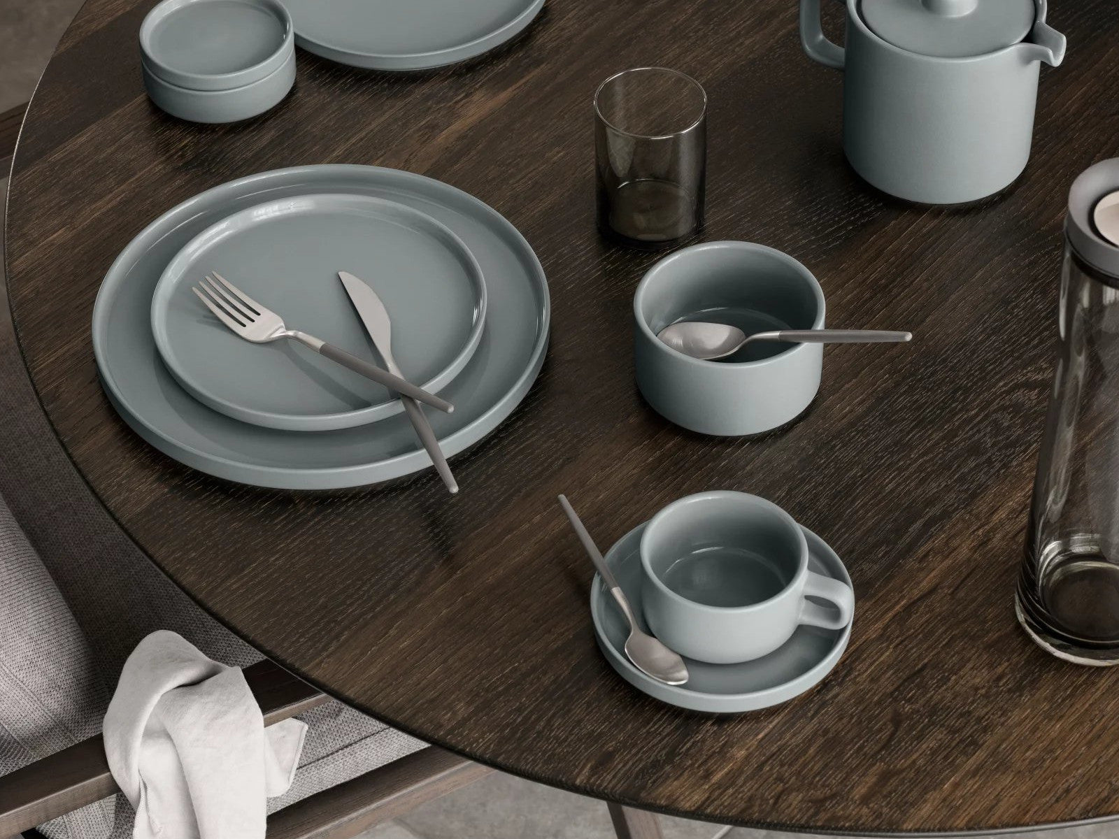Blomus MAXIME Kuchengabel-Set mourning dove 4tlg Lifestyle 7