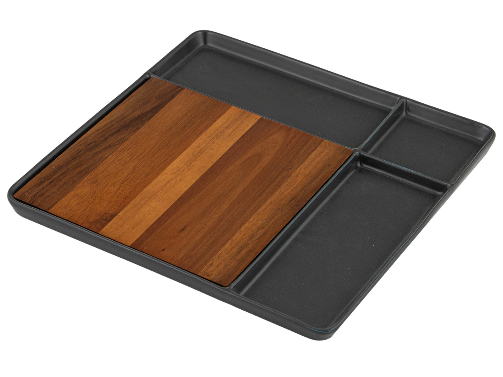 ladelle ESSENTIALS  Servierbrett anthrazit 29,5cm Freisteller 1