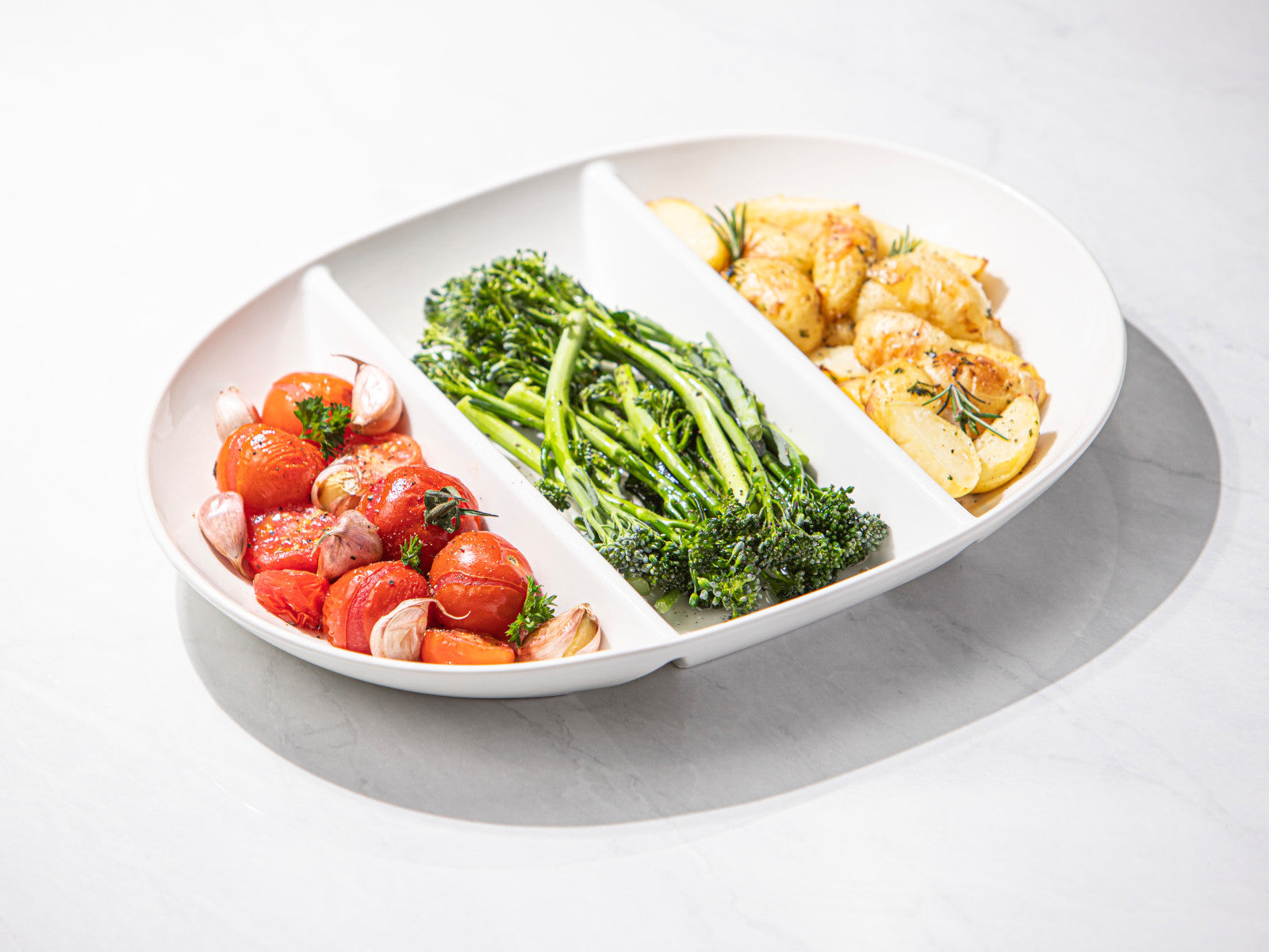 ladelle Alto Serve & Share Schale 40cm weiß 3tlg Lifestyle 1