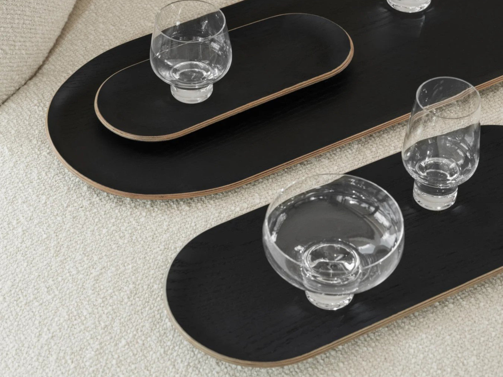 Blomus BAKI Tablett S black 23x10cm Lifestyle 1