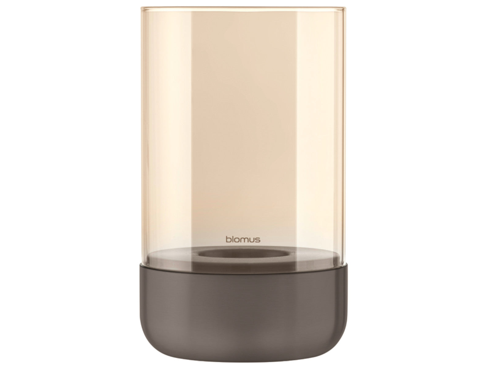 Blomus CALMA Windlicht burned metal M 12cm Freisteller 1